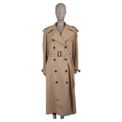 auth MAISON MARGIELA beige cotton 2020 OVERSIZED TRENCH Coat Jacket 40 M