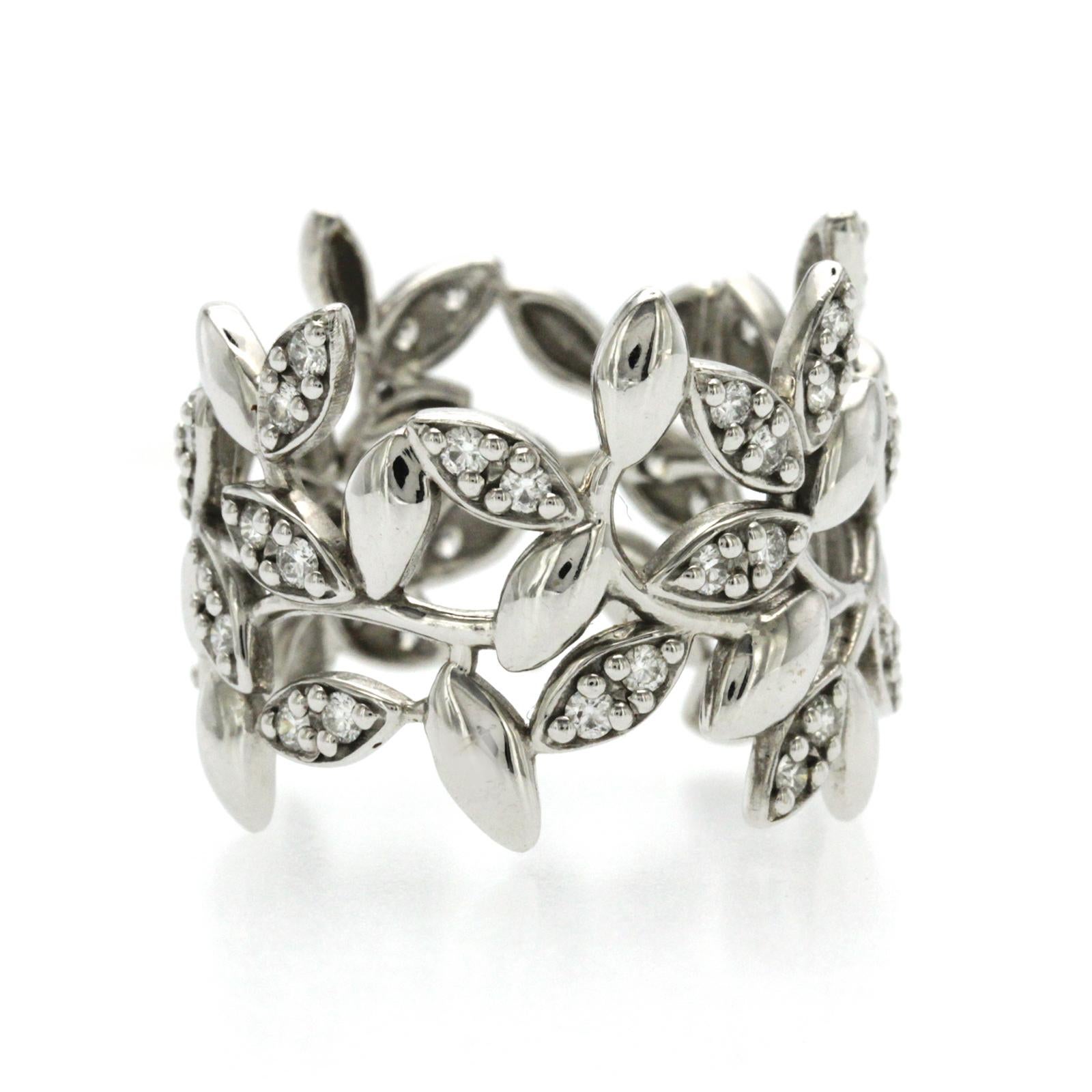 tiffany leaf ring