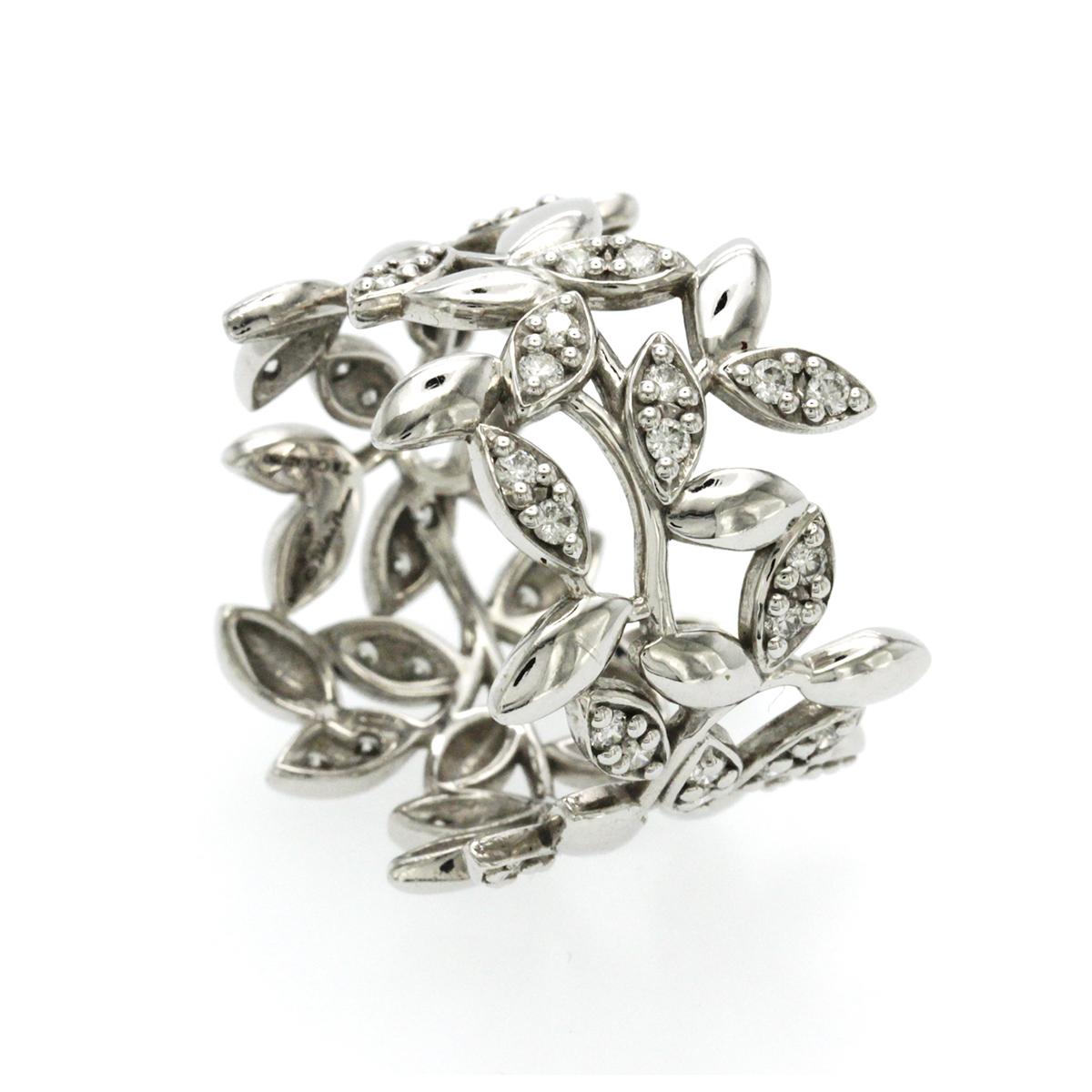 olive leaf tiffany ring