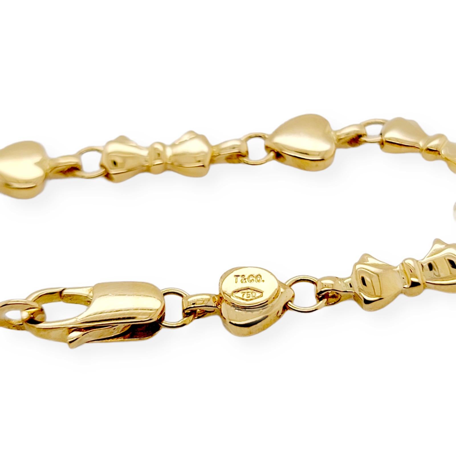 gold tie bracelet