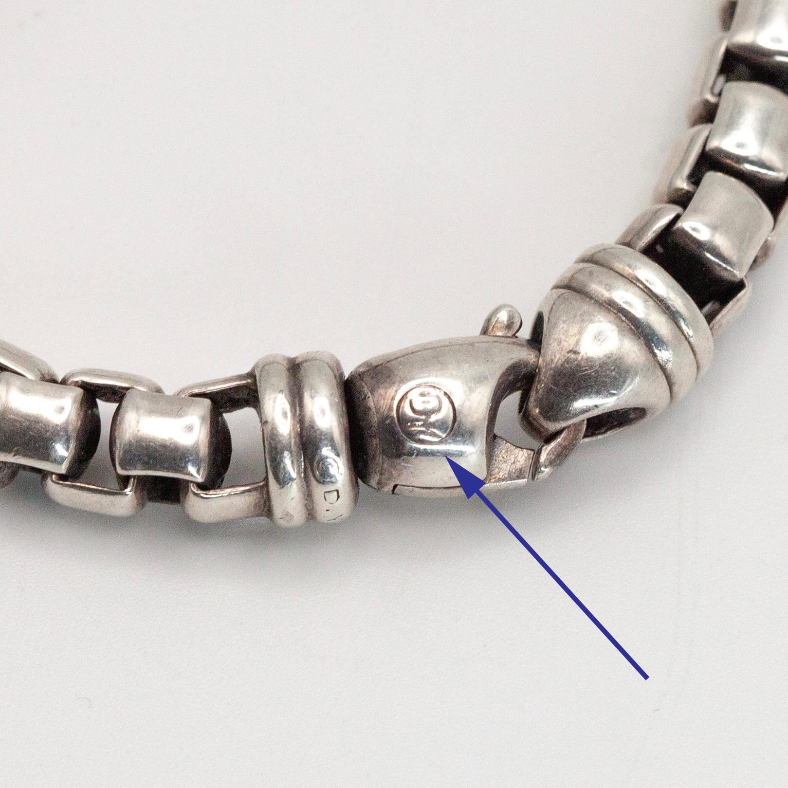 David Yurman Collana a catena in argento In condizioni ottime in vendita a New York, NY