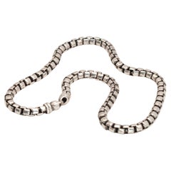 David Yurman Silver Chain Necklace
