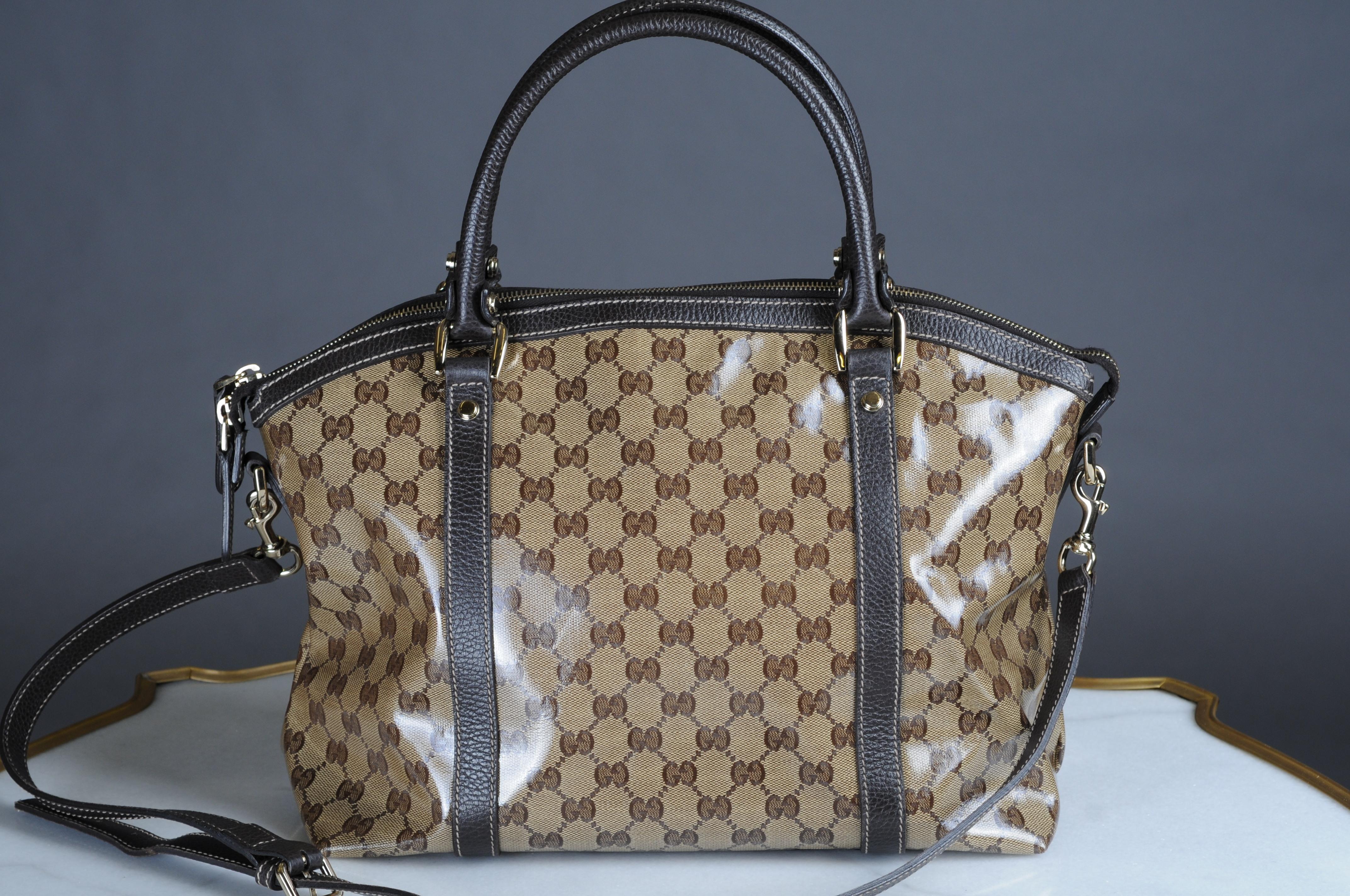 Authentische Gucci Kristall Handtasche  im Angebot 7