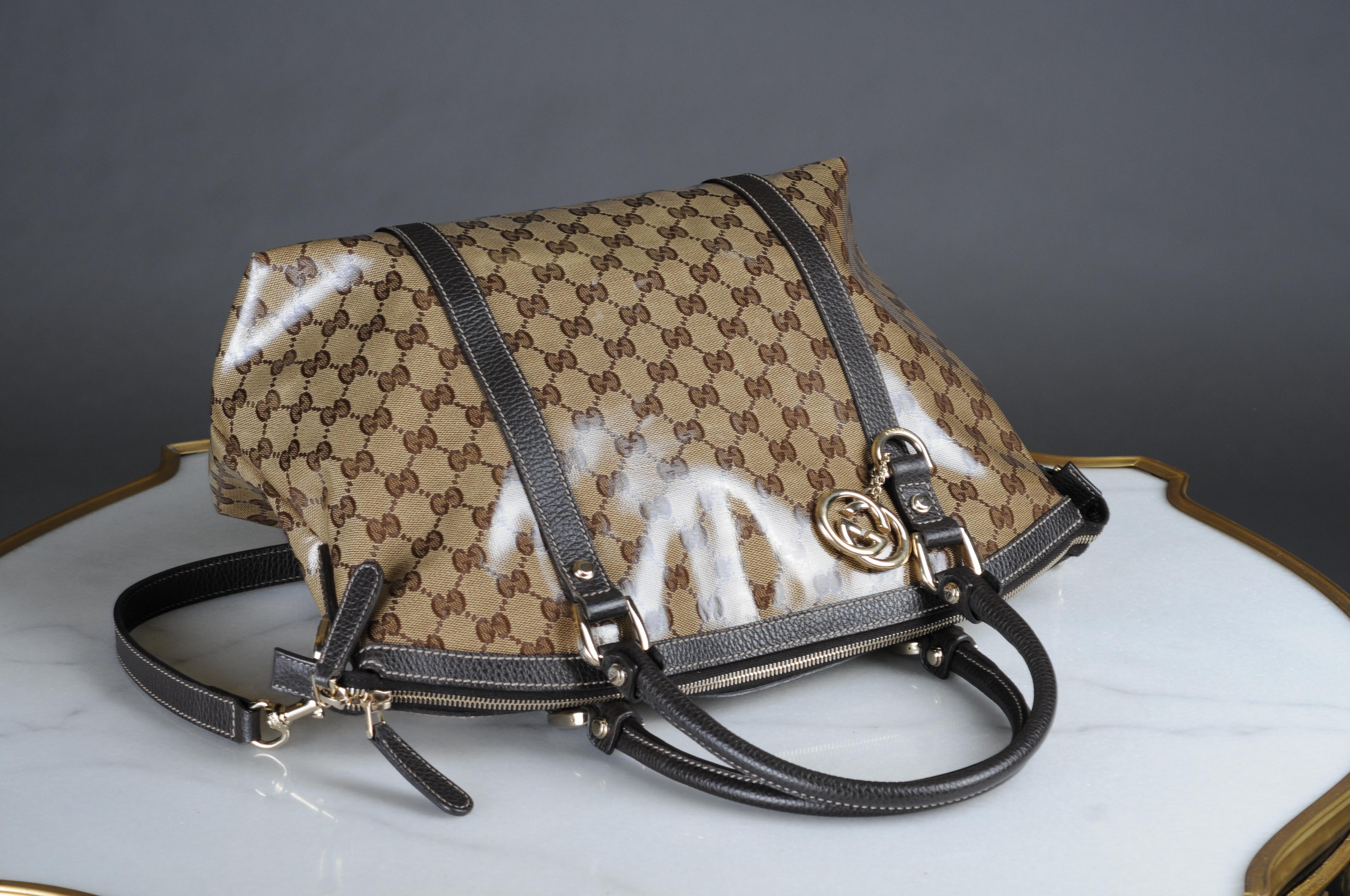 Authentische Gucci Kristall Handtasche  im Angebot 10