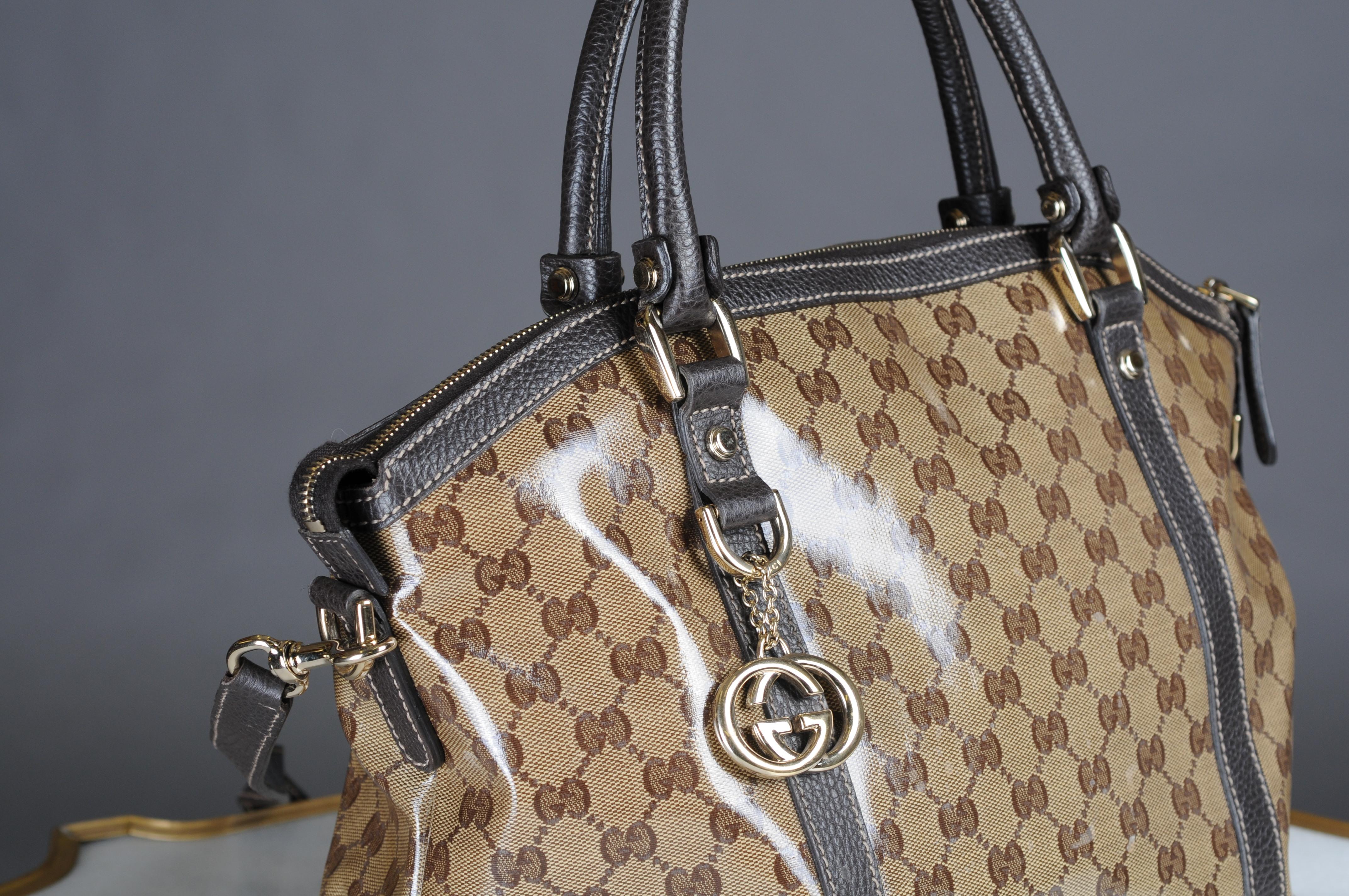 Authentische Gucci Kristall Handtasche  im Angebot 3