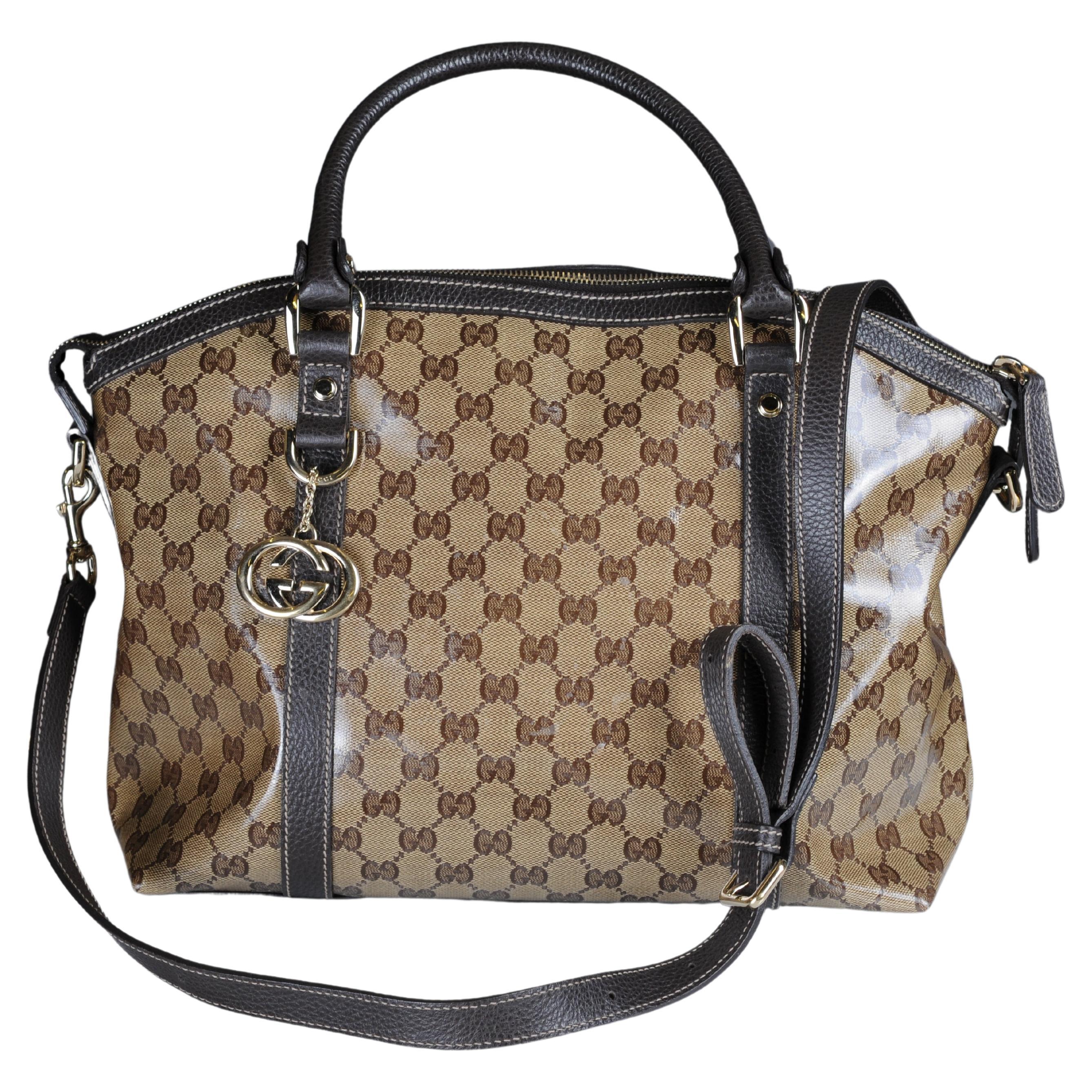 Authentische Gucci Kristall Handtasche  im Angebot