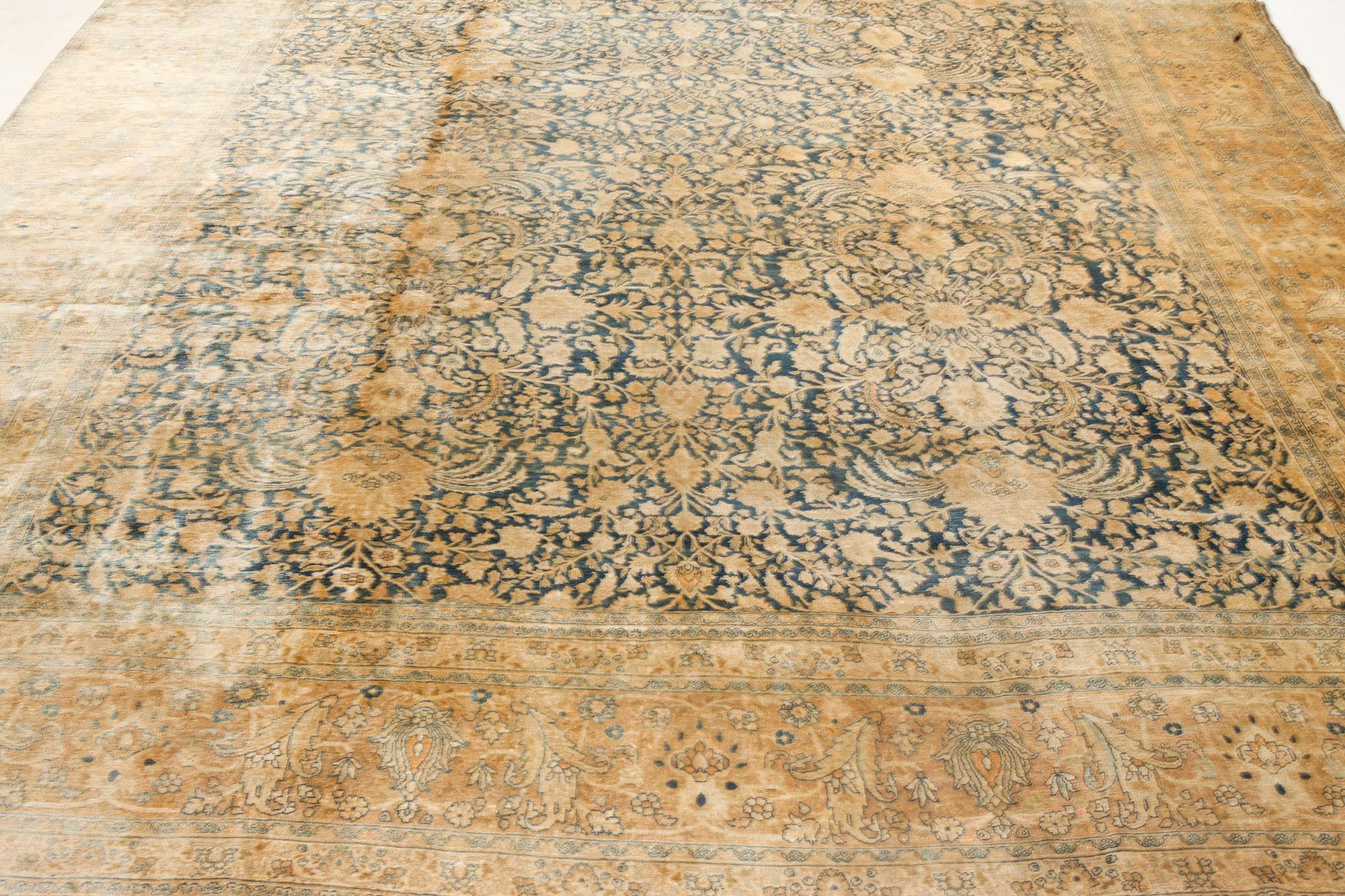 20th Century Authentic 1900s Large Persian Khorassan Carpet For Sale