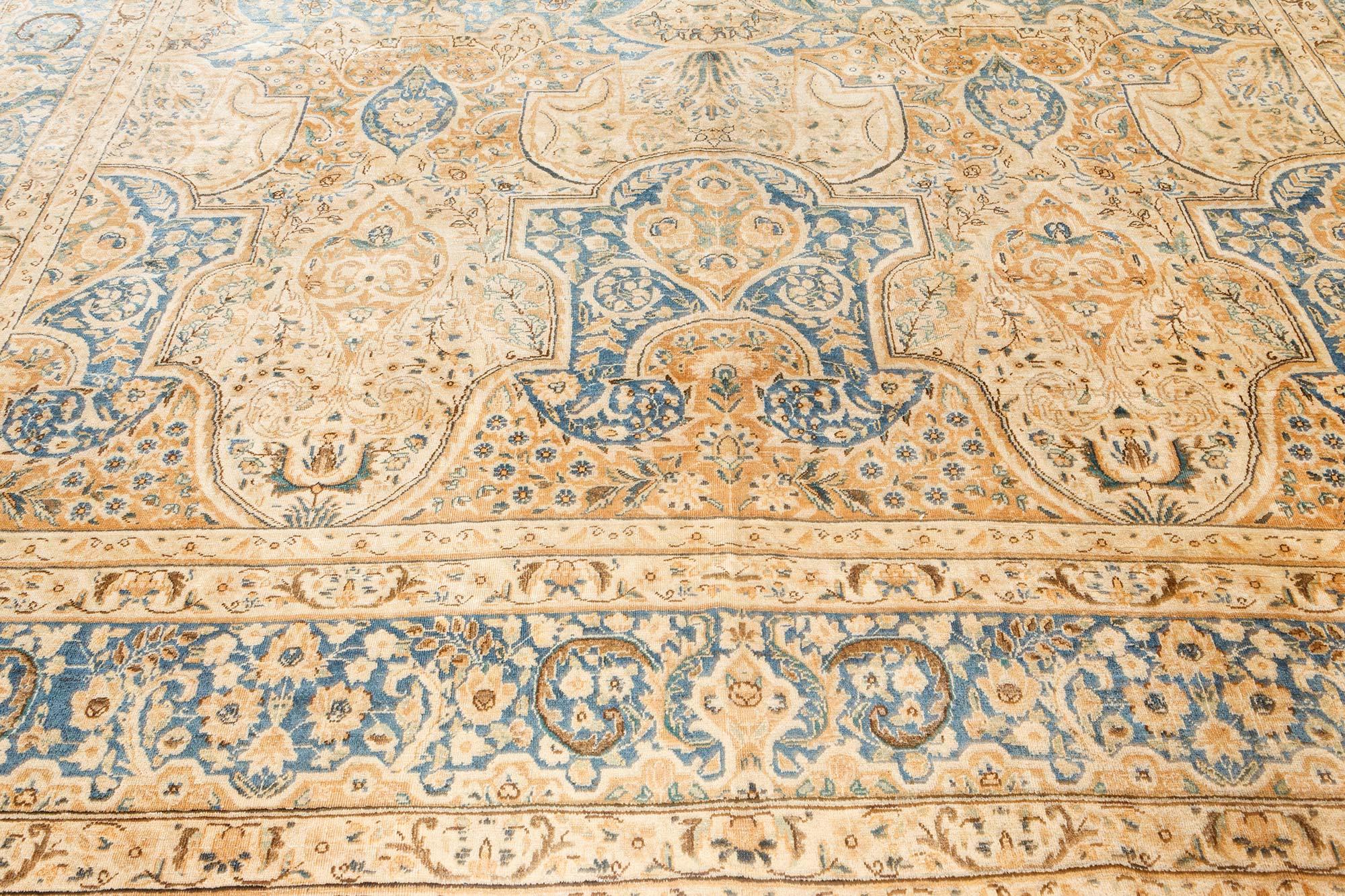 Tapis persan Tabriz authentique Doris Leslie Blau des années 1900 fait à la main Bon état - En vente à New York, NY