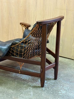 Authentic 1960s–1970s “Jangada” Chair by Jean Gillon for Italma Wood Art