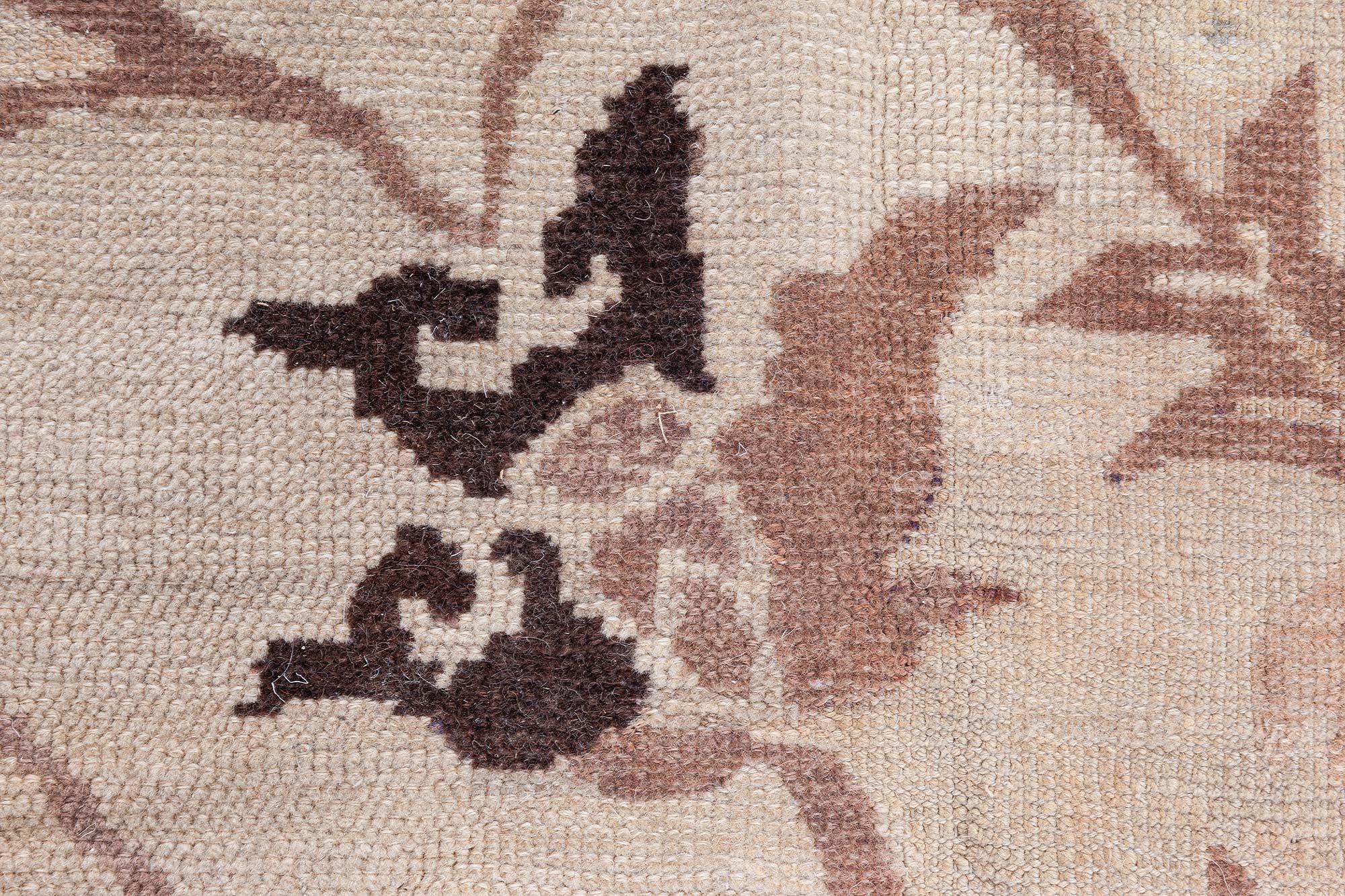 Tapis chinois authentique du 19ème siècle
Taille : 13'7