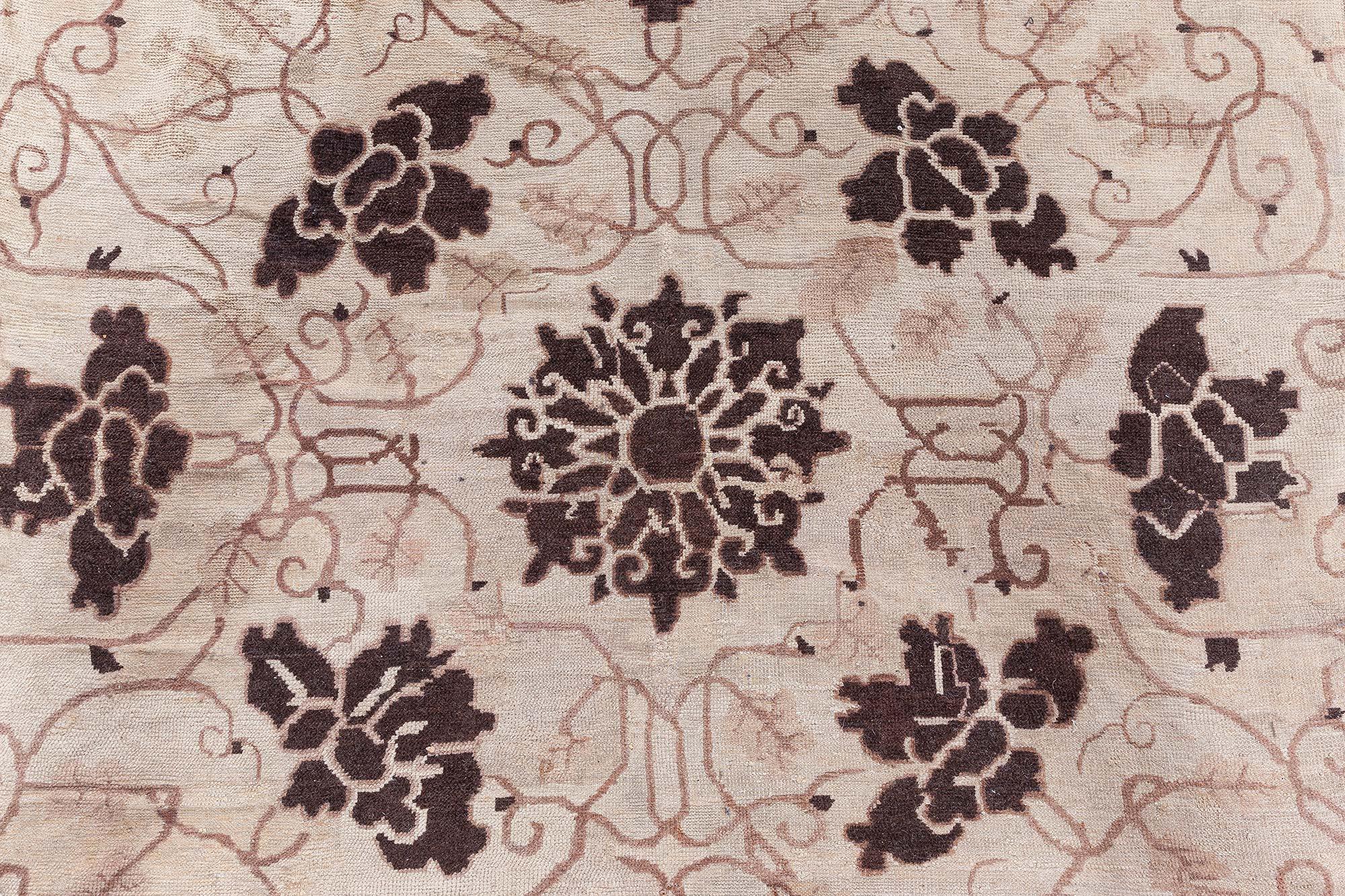 Chinois Authentique tapis chinois du 19ème siècle Doris Leslie Blau en vente