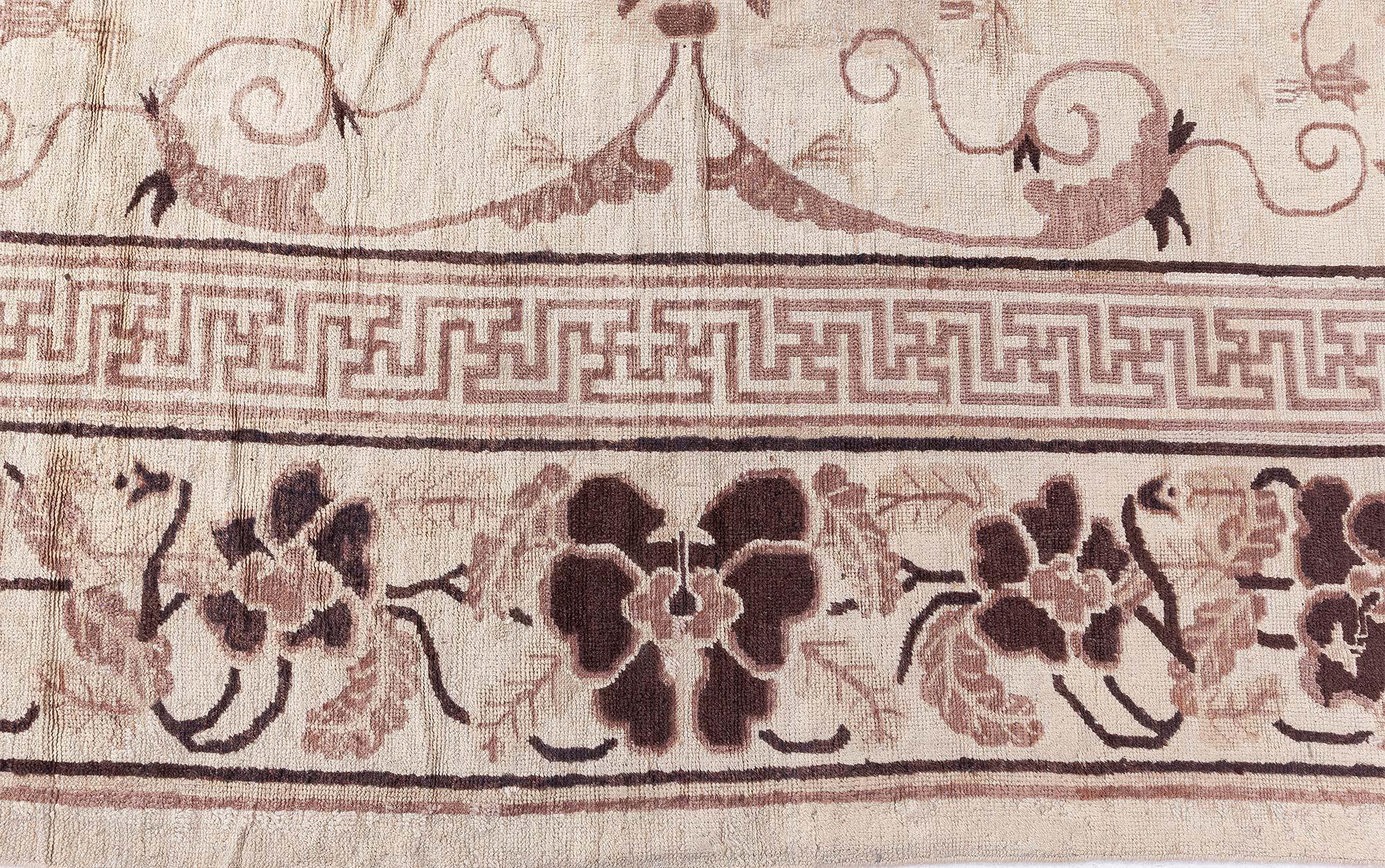 Authentique tapis chinois du 19ème siècle Doris Leslie Blau Bon état - En vente à New York, NY