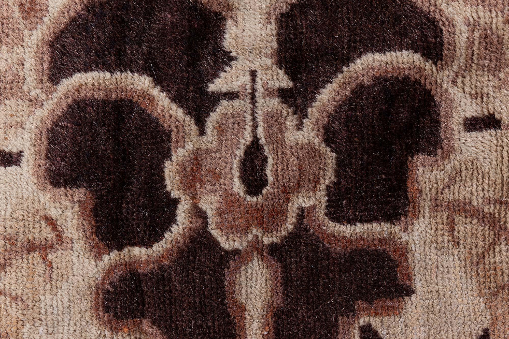 Laine Authentique tapis chinois du 19ème siècle Doris Leslie Blau en vente