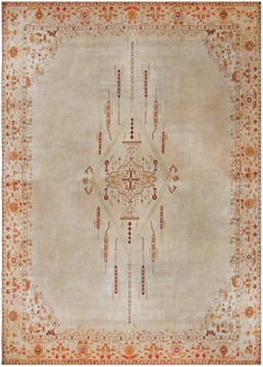 Doris Leslie Blau 19th Century Indian Amritsar Handmade Wool Rug