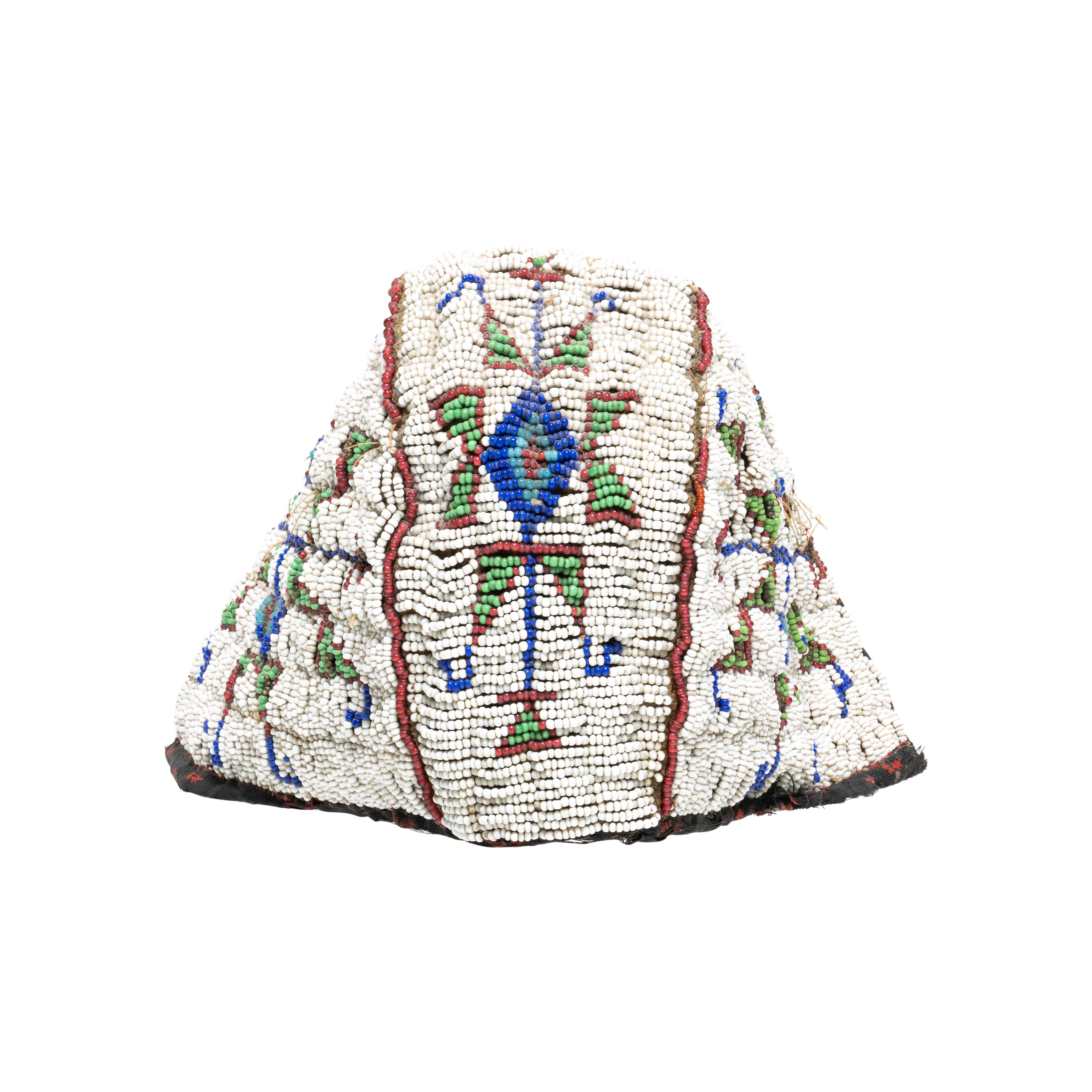 Native American Authentic 19th Century Lakota Sioux Child's Bonnet For Sale