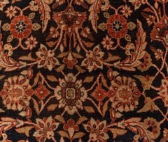 Doris Leslie Blau 19th Century Persian Kirman Botanic Handmade Rug