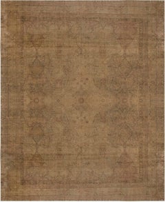 Persischer Botanischer Kirman-Teppich aus dem 19.