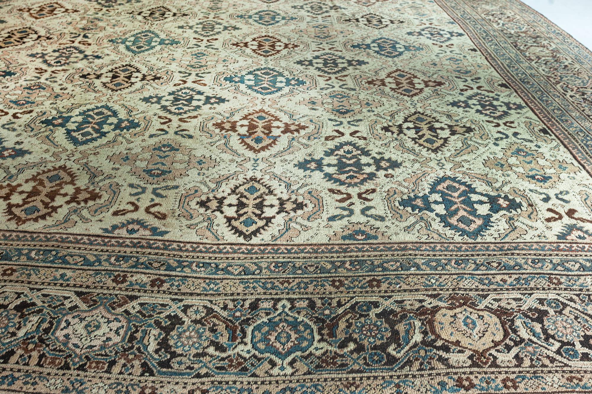 Doris Leslie Blau Collection 19th Century Persian Sultanabad Handmade Wool Rug 3