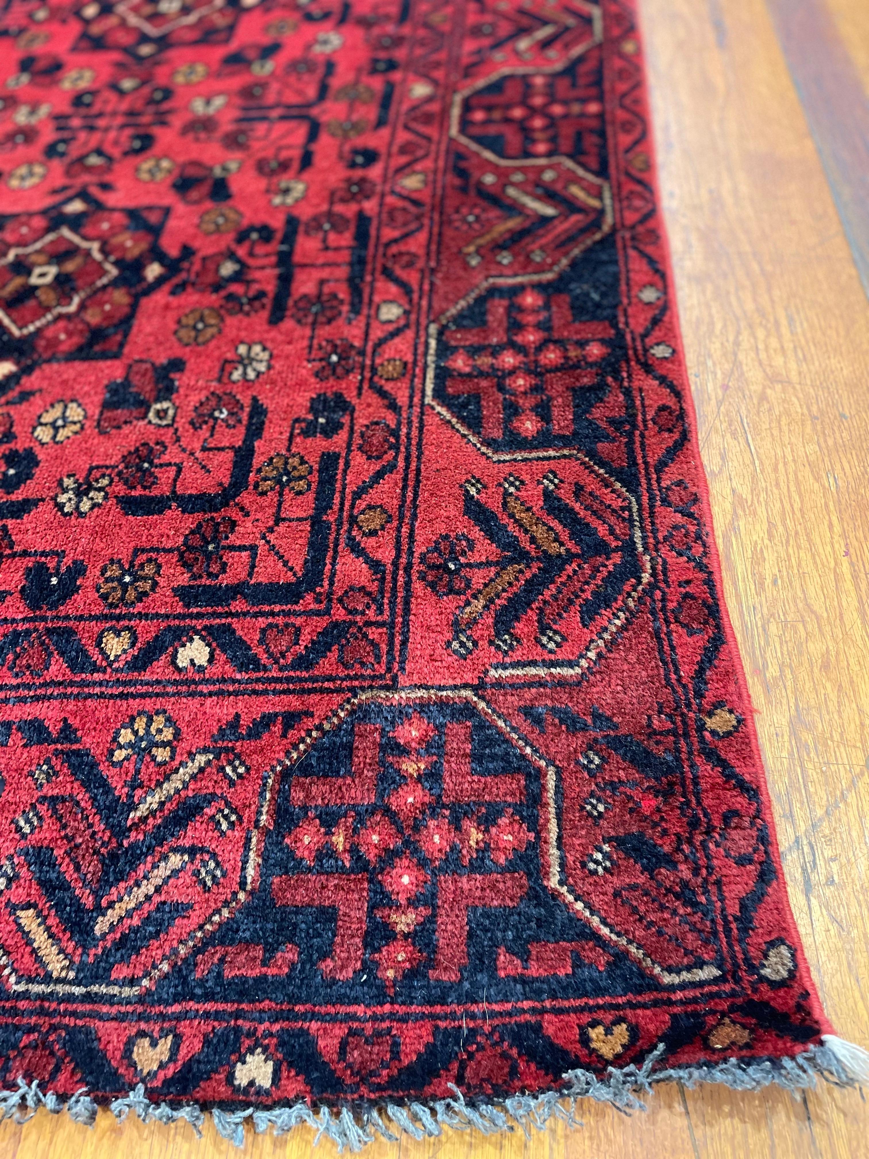 Contemporary Afghan Khal Mohammadi Rug For Sale