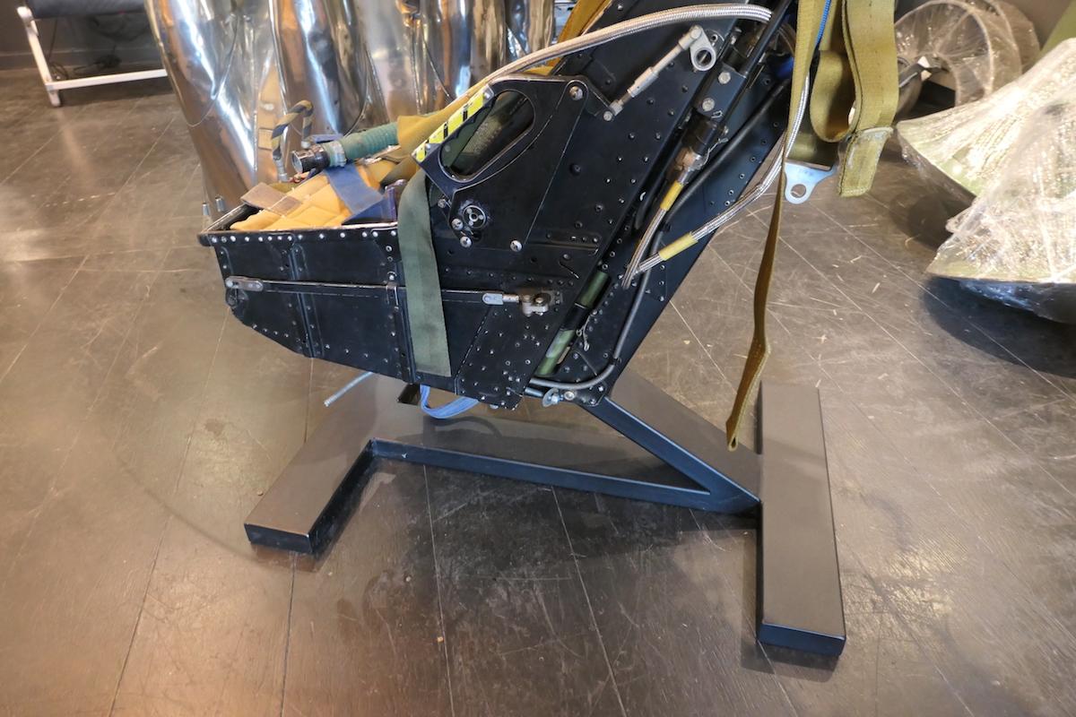 Textile Authentic Aircraft Martin Baker Ejection Seat MK5 For Sale