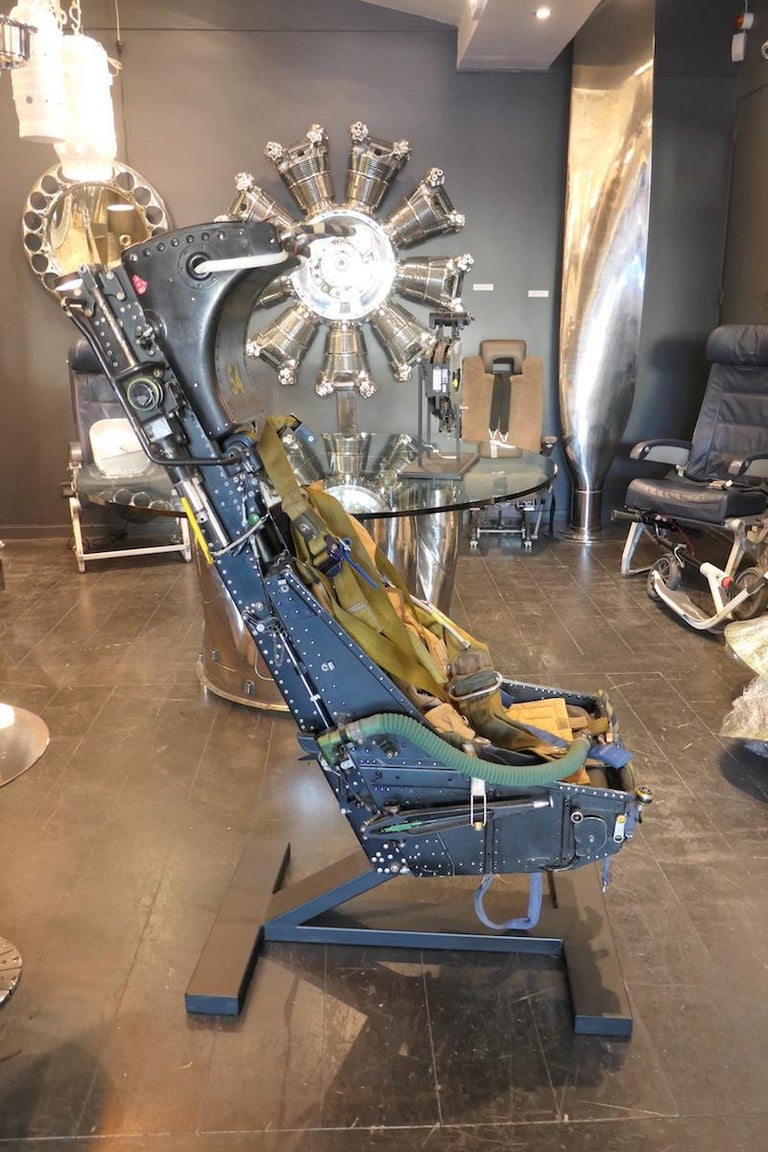 Authentic Aircraft Martin Baker Ejection Seat MK5 For Sale at 1stDibs