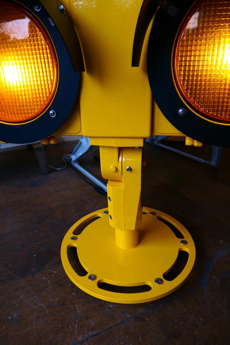 Late 20th Century Authentic Airport JFK Runway Lamp For Sale