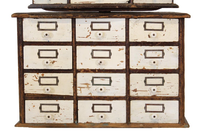 Authentic American Hardware Store MultiDrawer Rotating Parts Display