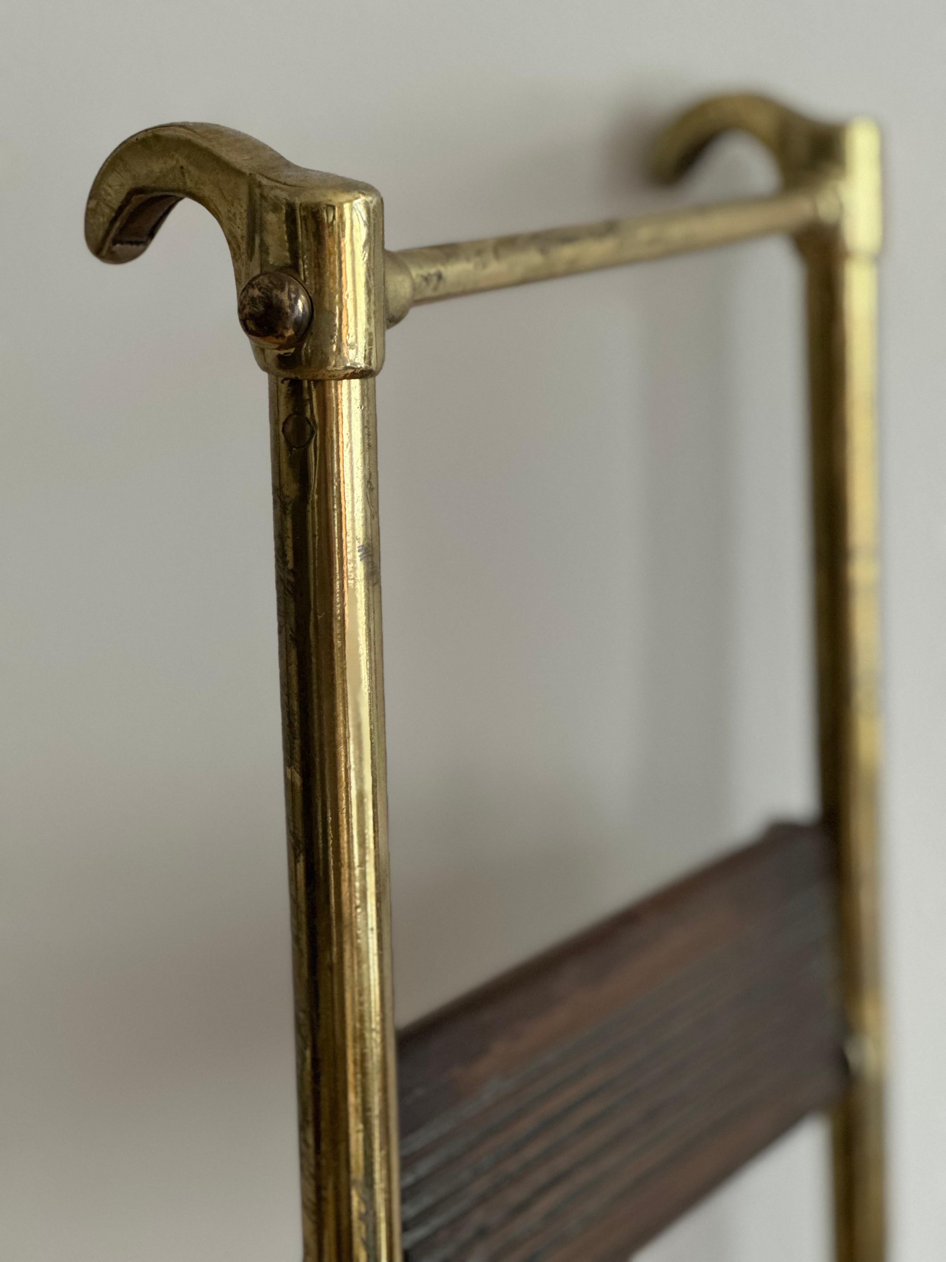 Authentic Antique Brass Ship’s Ladder from the Late 19th Century
 For Sale 3