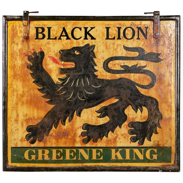 Authentic Antique English Pub Sign at 1stDibs