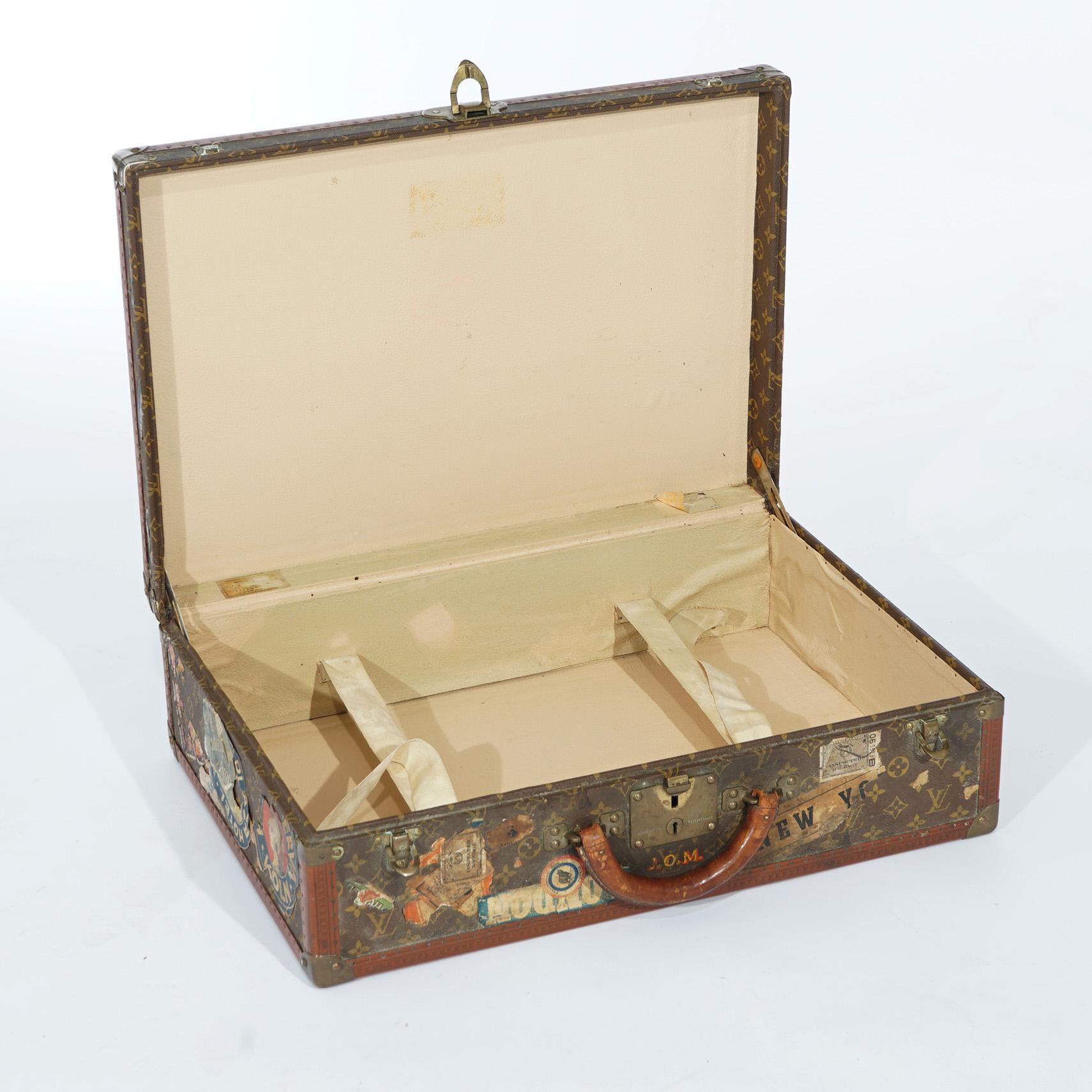 Authentic Antique Roaring 20s Louis Vuitton Suitcase, James Owen Mahoney, c1920 2