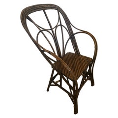 Authentic Antique Rustic Adirondack Twig Chair