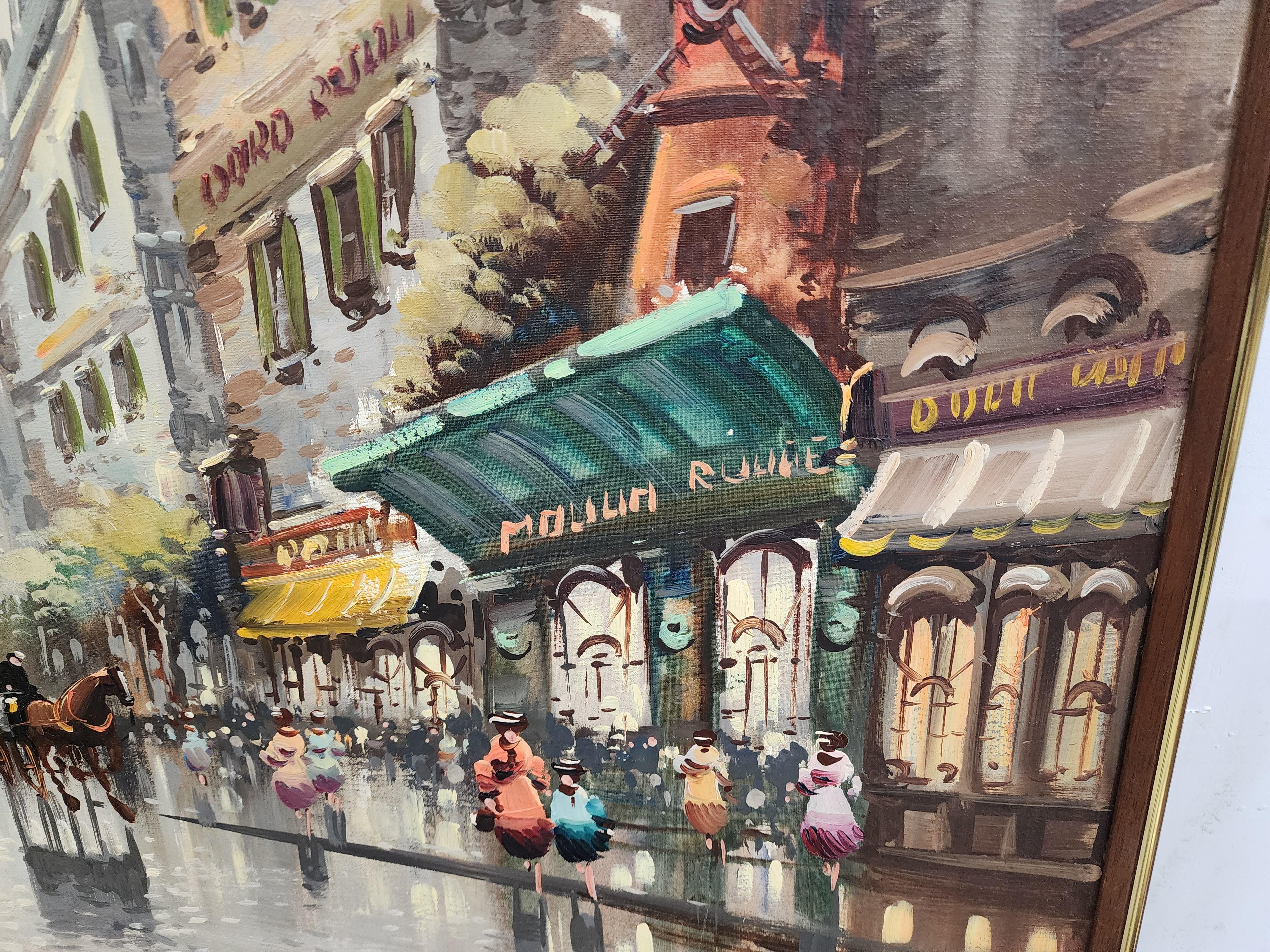 antonio oil painting signature