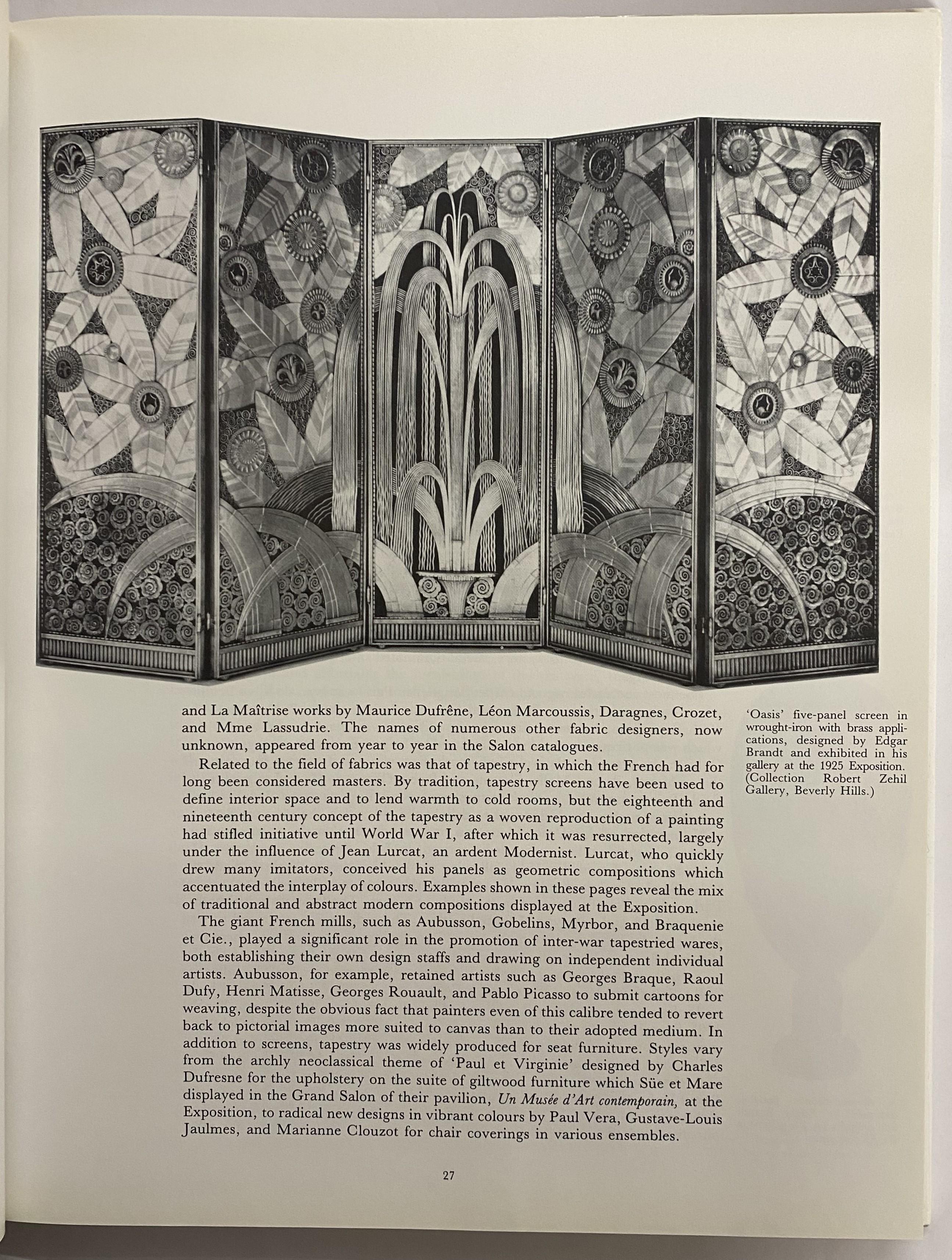 20th Century Authentic Art Deco Interiors from the 1925 Paris Exhibition (Book) For Sale
