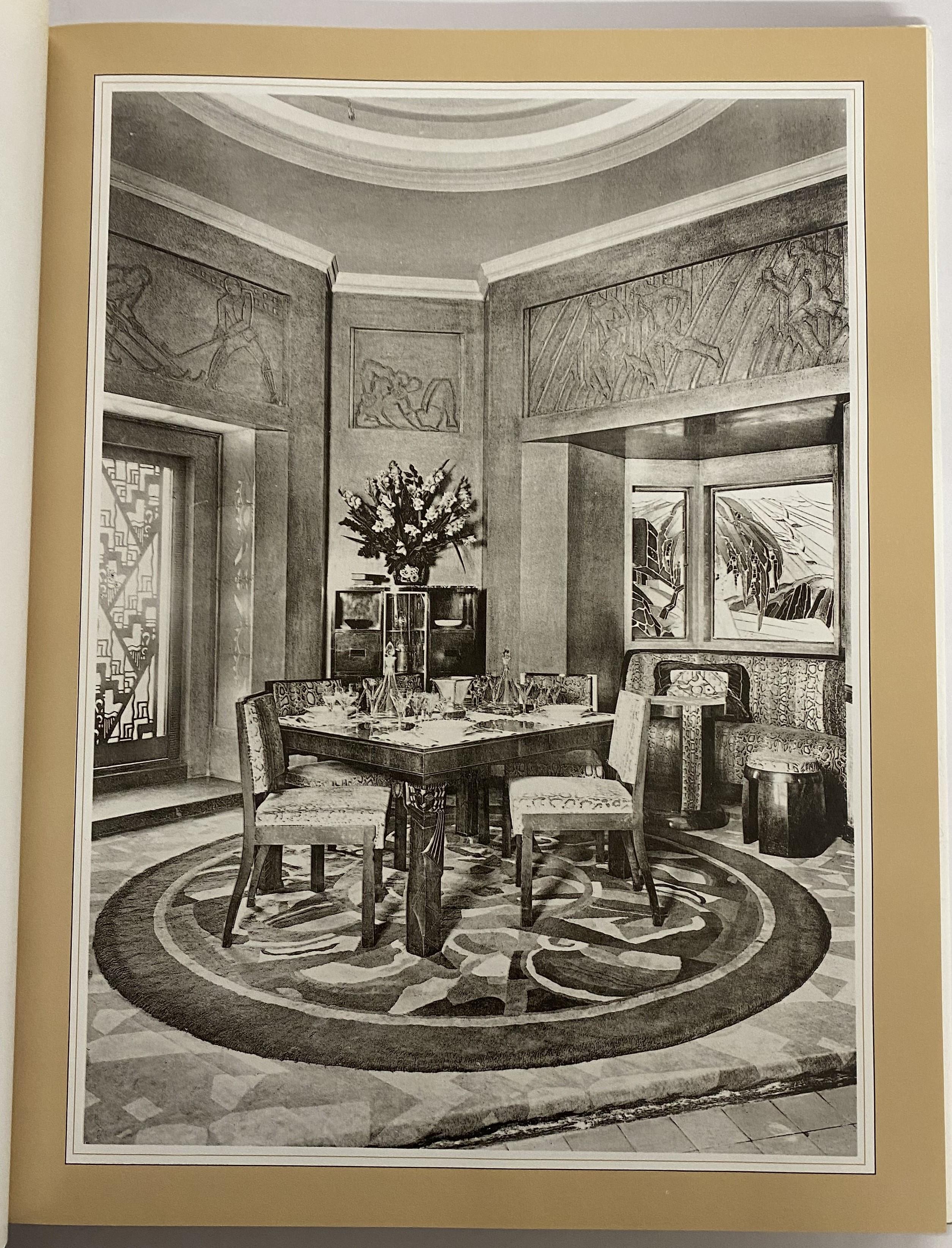 Paper Authentic Art Deco Interiors from the 1925 Paris Exhibition (Book) For Sale