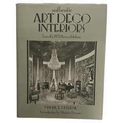 Retro Authentic Art Deco Interiors from the 1925 Paris Exhibition (Book)