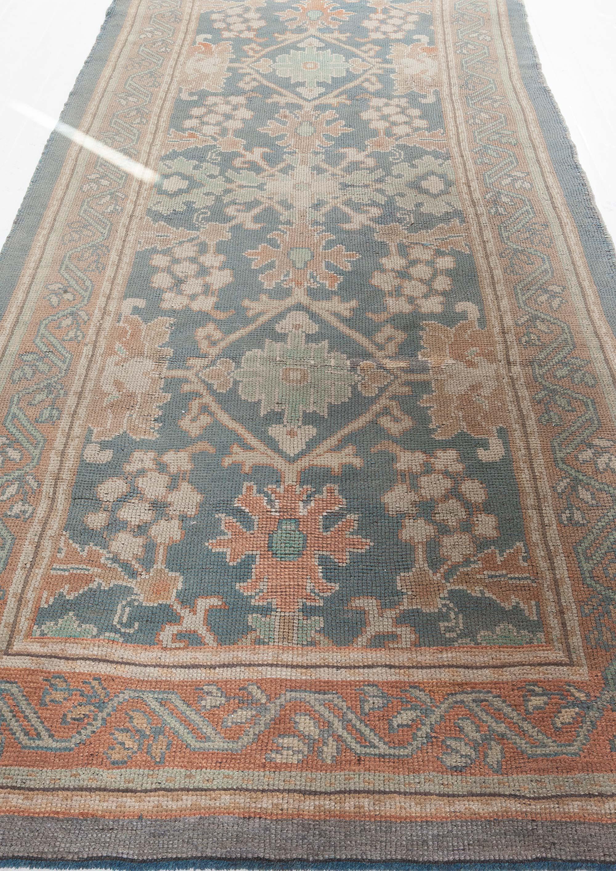 Arts and Crafts Authentic Botanic Irish Donegal Runner For Sale