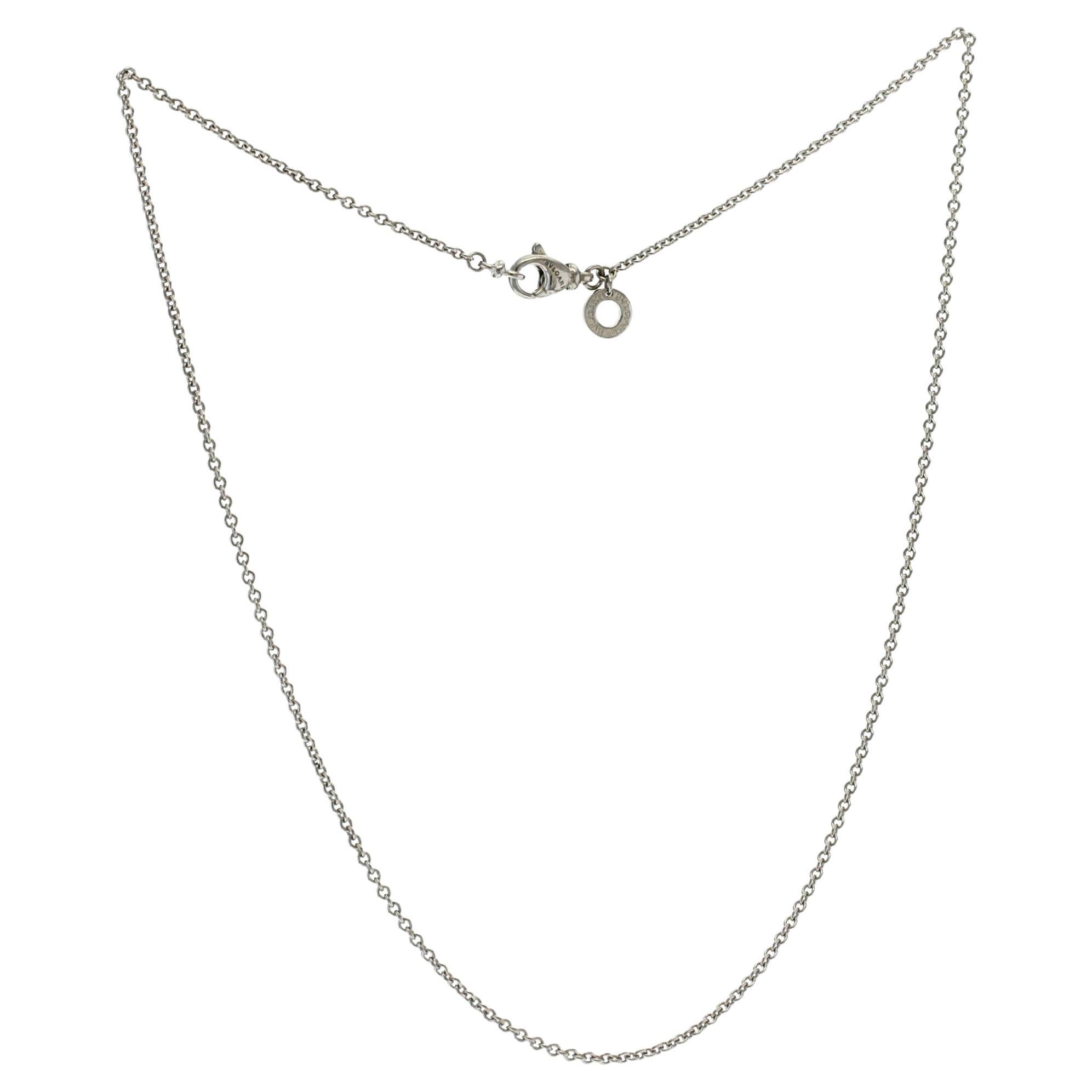 Authentische Bulgari Bvlgari 18K Gelbgold Kette Halskette Größe 16"