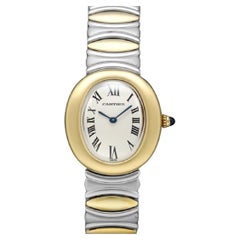 Authentic Cartier Baignoire Belle Epoque W40002F2 - Elegant Ladies' Timepiece