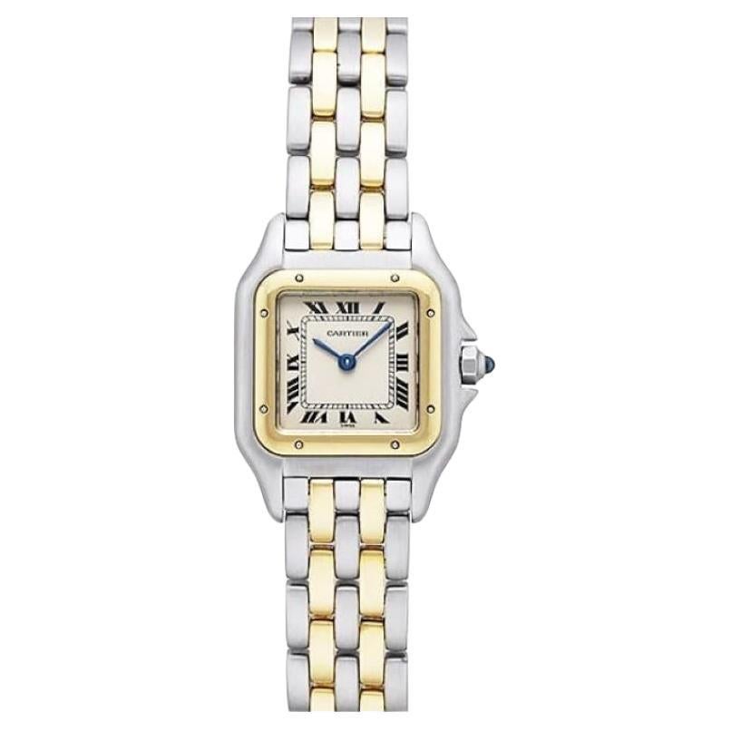 Authentic Cartier Panthere SM W25029B6 Watch - Luxury Gold Timepiece