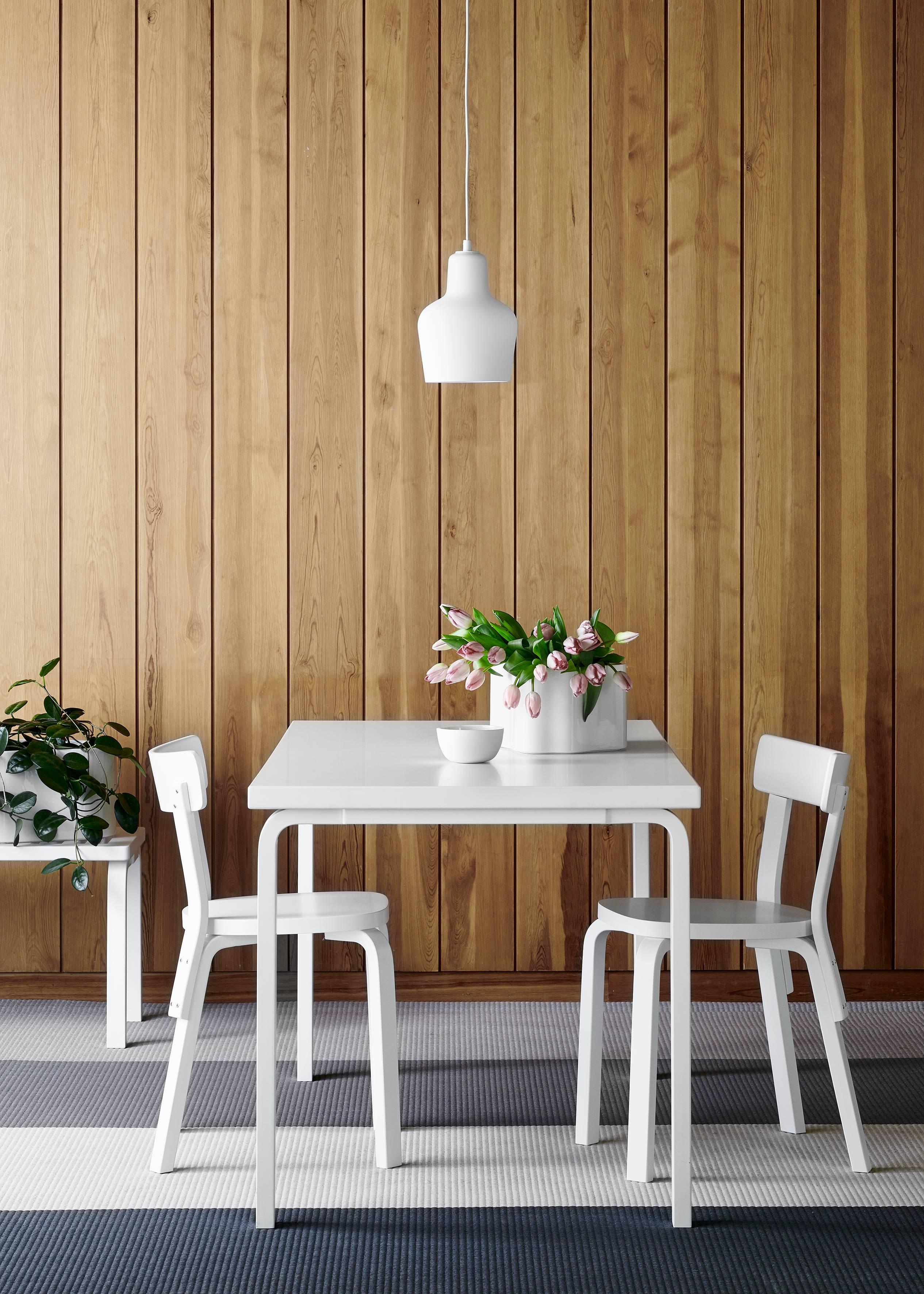 Chair 69 is one of Artek’s most popular chairs, a universal wooden chair in the tradition of classic kitchen and café chairs. With a broad seat and supportive backrest, Chair 69 exudes durability and stability while retaining an elegance of line.