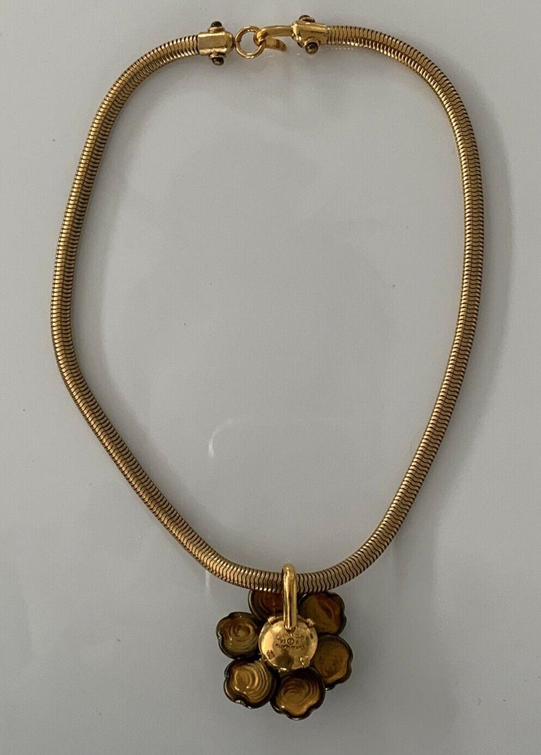 chanel camellia choker