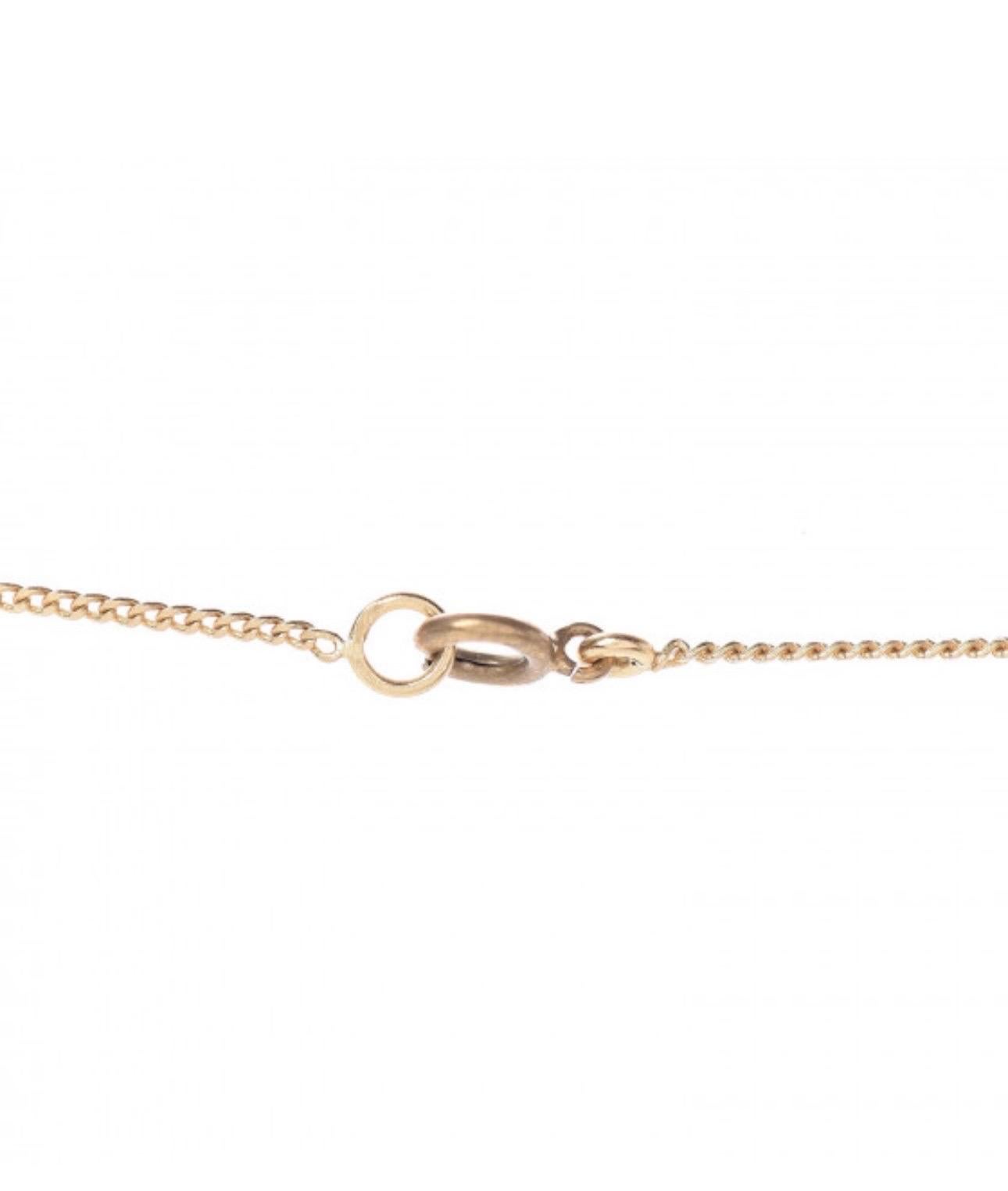 da uomo o donna Autentico Chanel strass CC LOGO 5 & 19 Collana con ciondolo Vintage, Estate in vendita