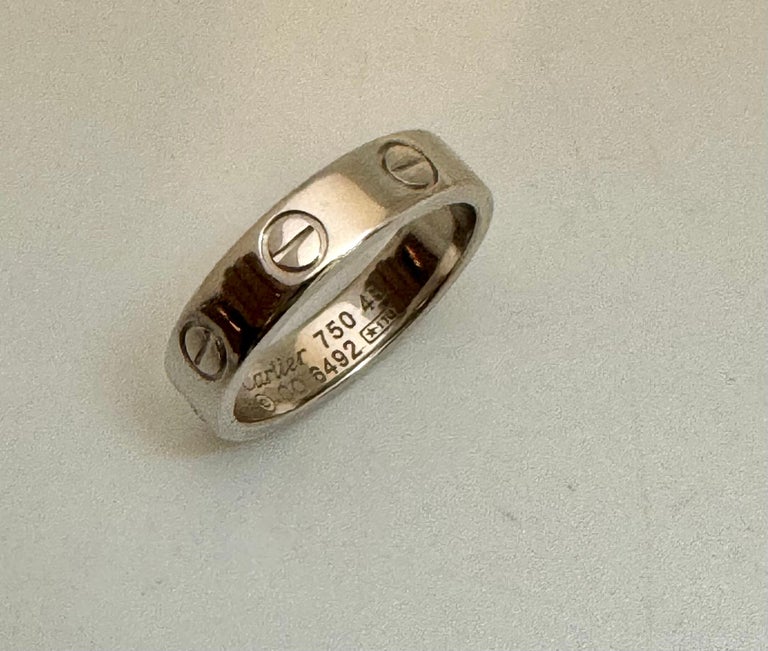 Cartier LOVEリング　46号 カルティエ CARTIER ラブリング #46 リング 指輪 6号 18金 K18