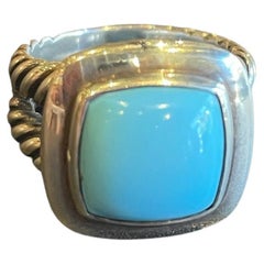 Authentic David Yurman Turquoise Albion Ring
