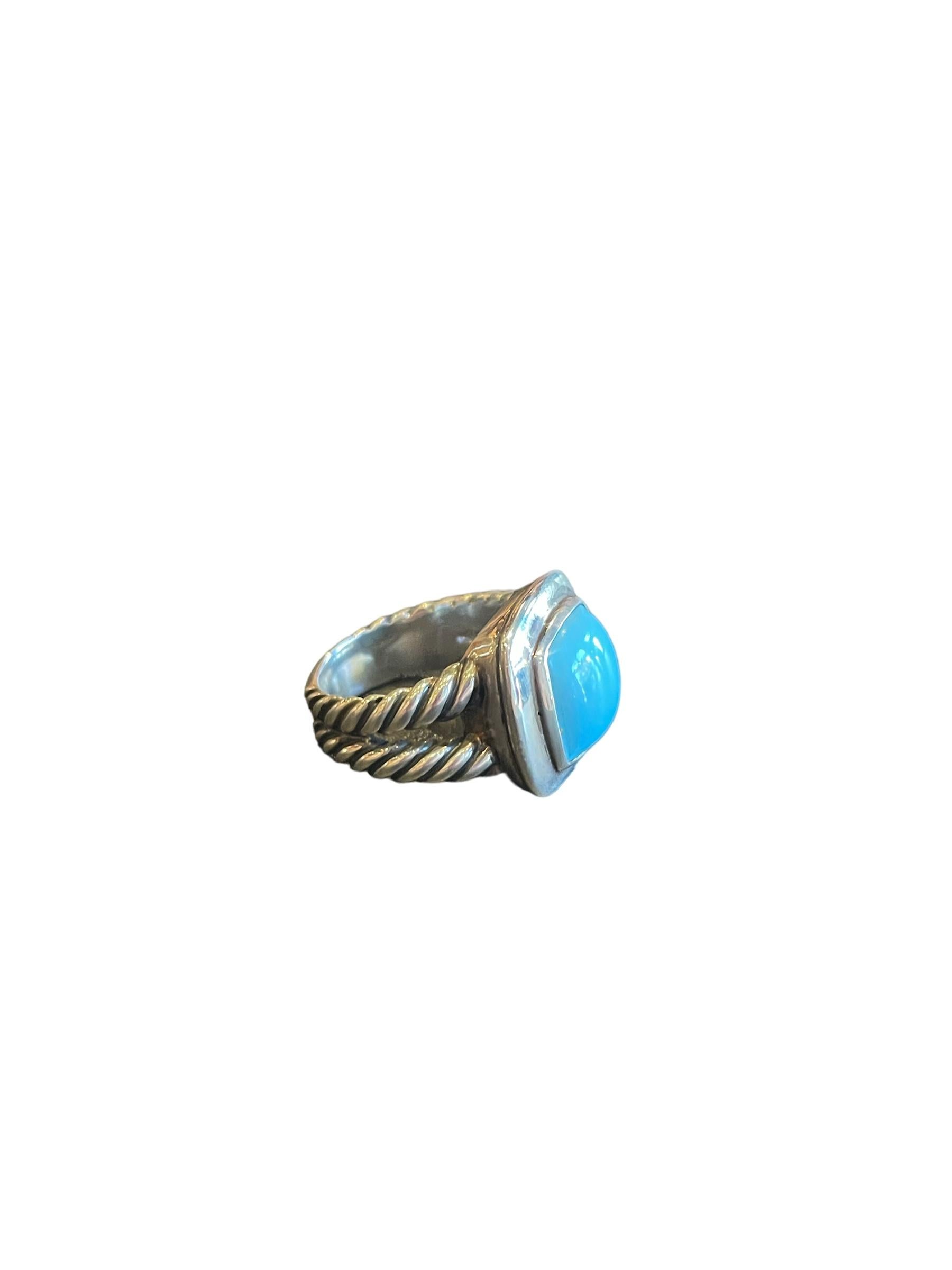 david yurman albion turquoise ring