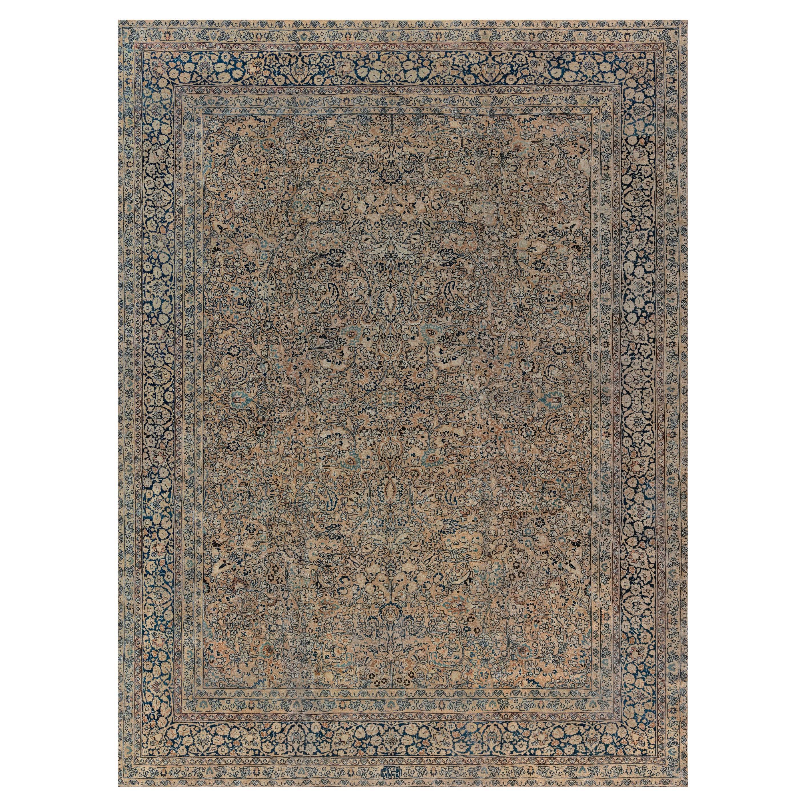 Authentic Early 20th Century Persian Khorassan Rug