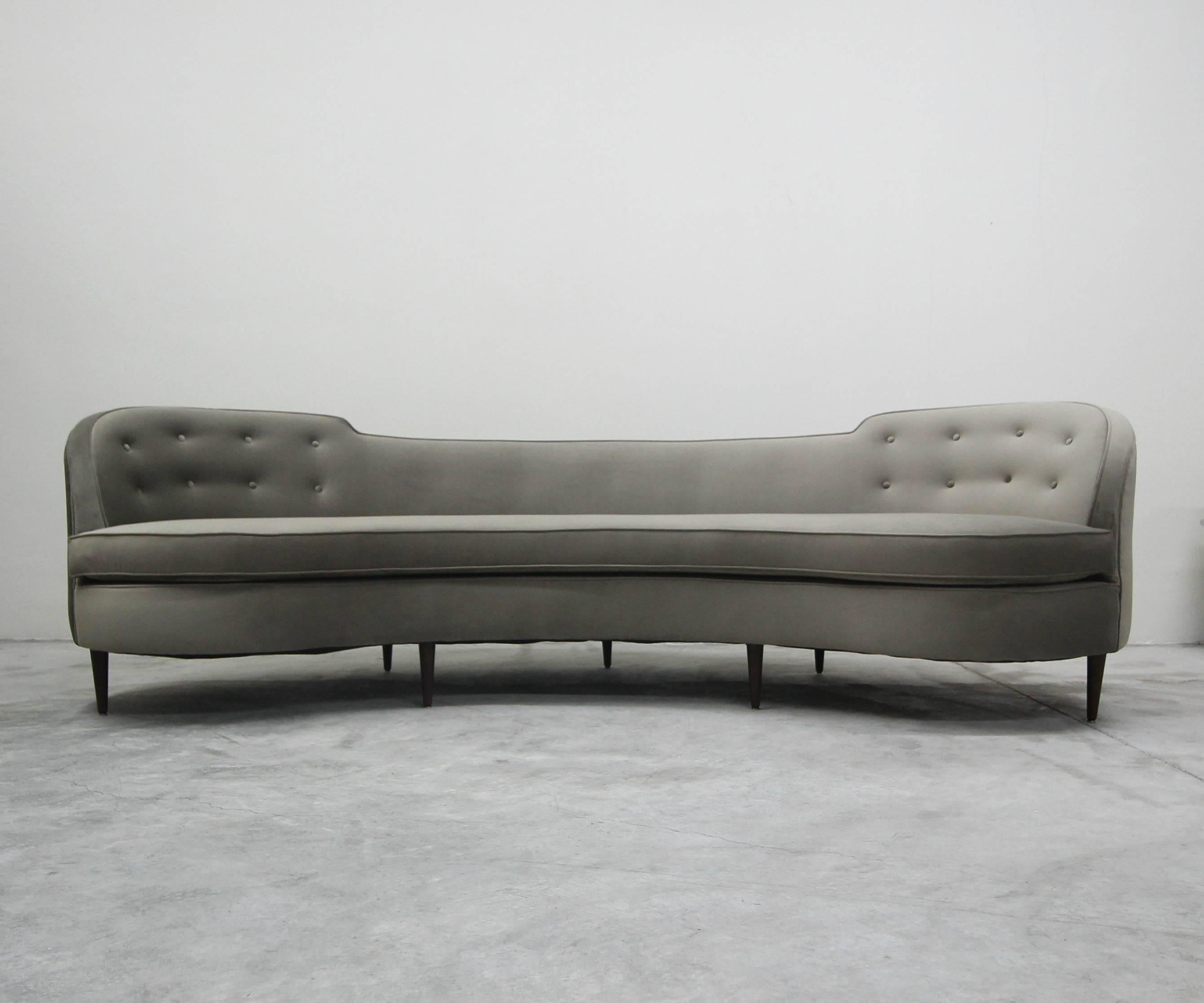 Mid-Century Modern Authentic Early Midcentury Oasis Sofa by Edward Wormley for Dunbar