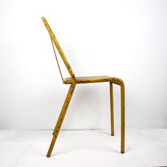 Authentic Early Modernist Chair Robert Mallet Stevens, France, 1930s