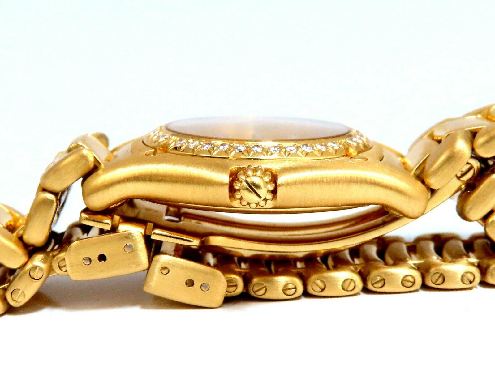 ebel gold watch with diamonds