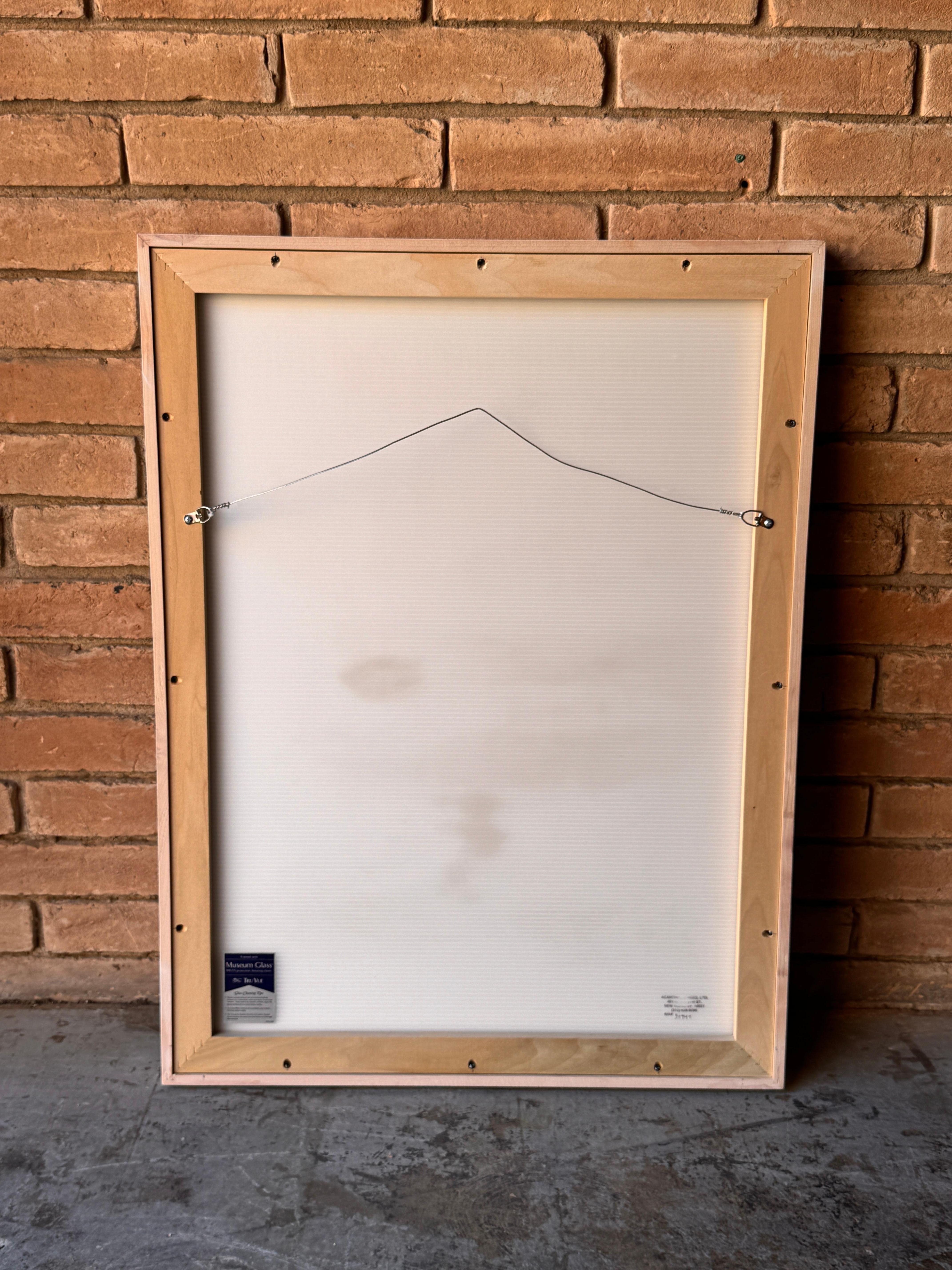 North American Authentic Ed Ruscha ‘Excuse Me I Didn’t Mean To Interrupt” c. 1975, Lithograph For Sale